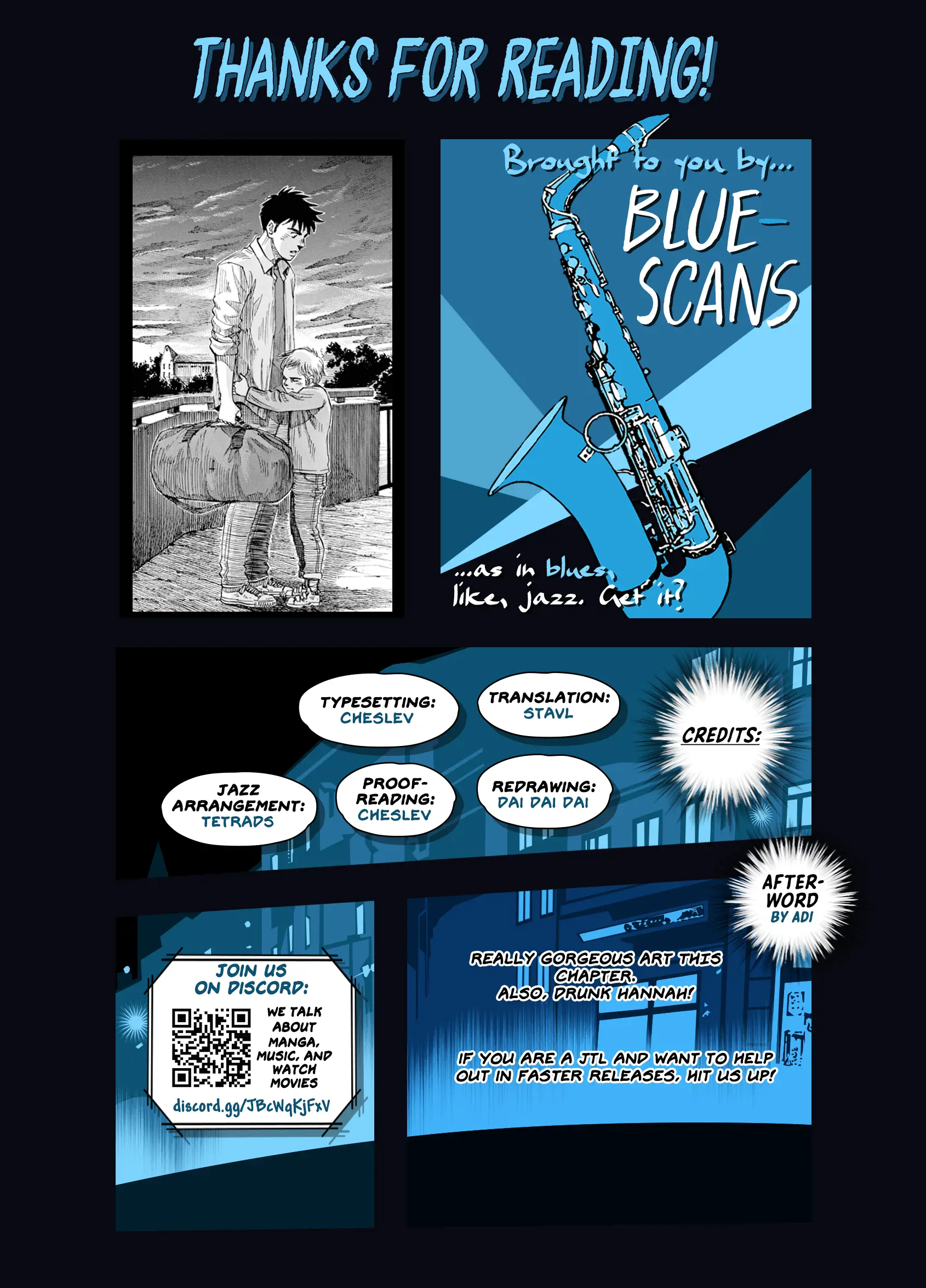 Blue Giant Supreme - Vol.6 Chapter 45: All's Well