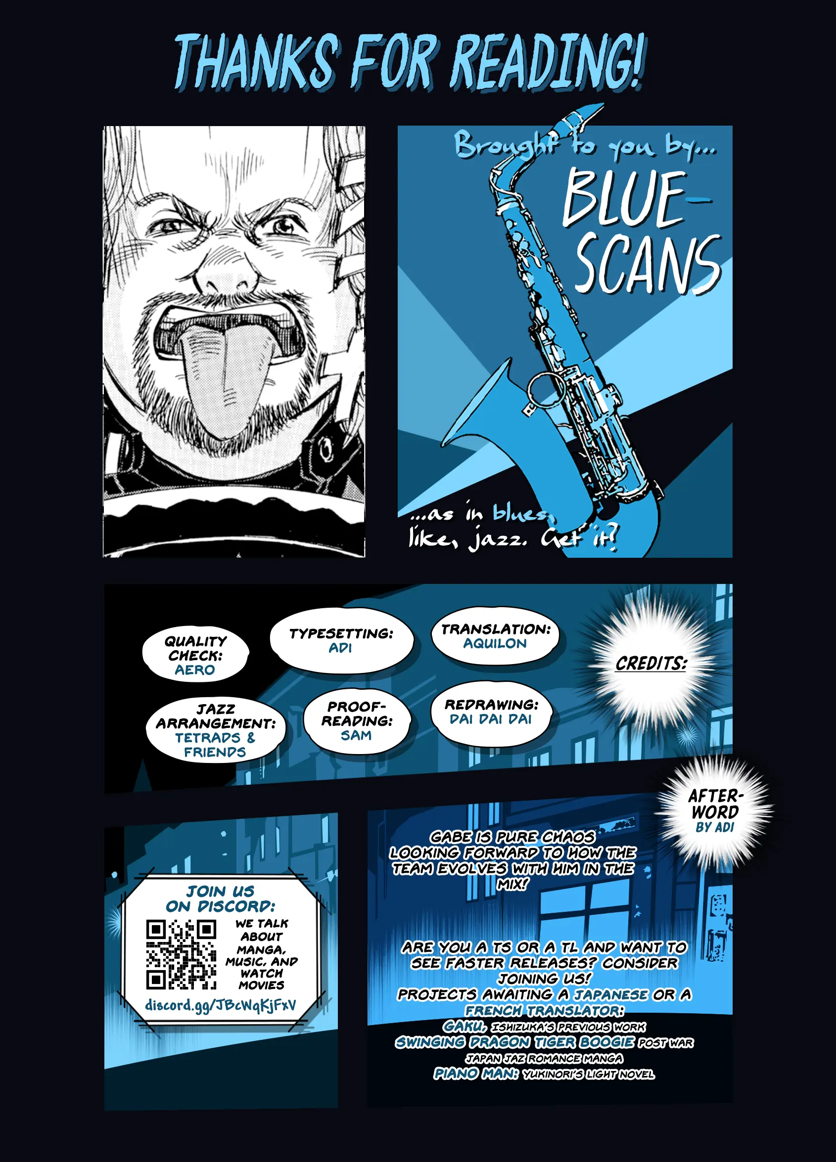 Blue Giant Supreme - Vol.5 Chapter 38: Caravan