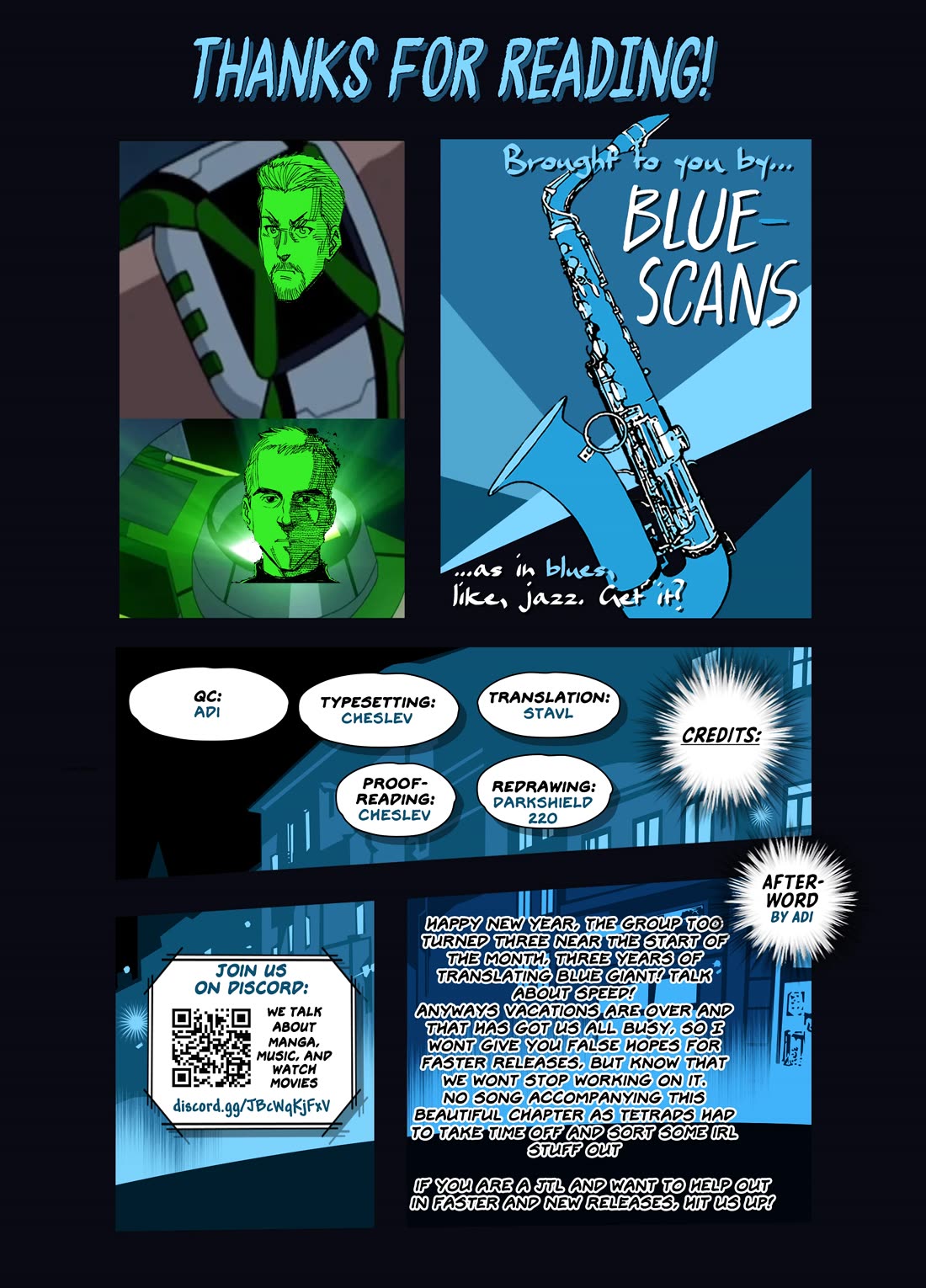 Blue Giant Supreme - Chapter 51: A Small Balld