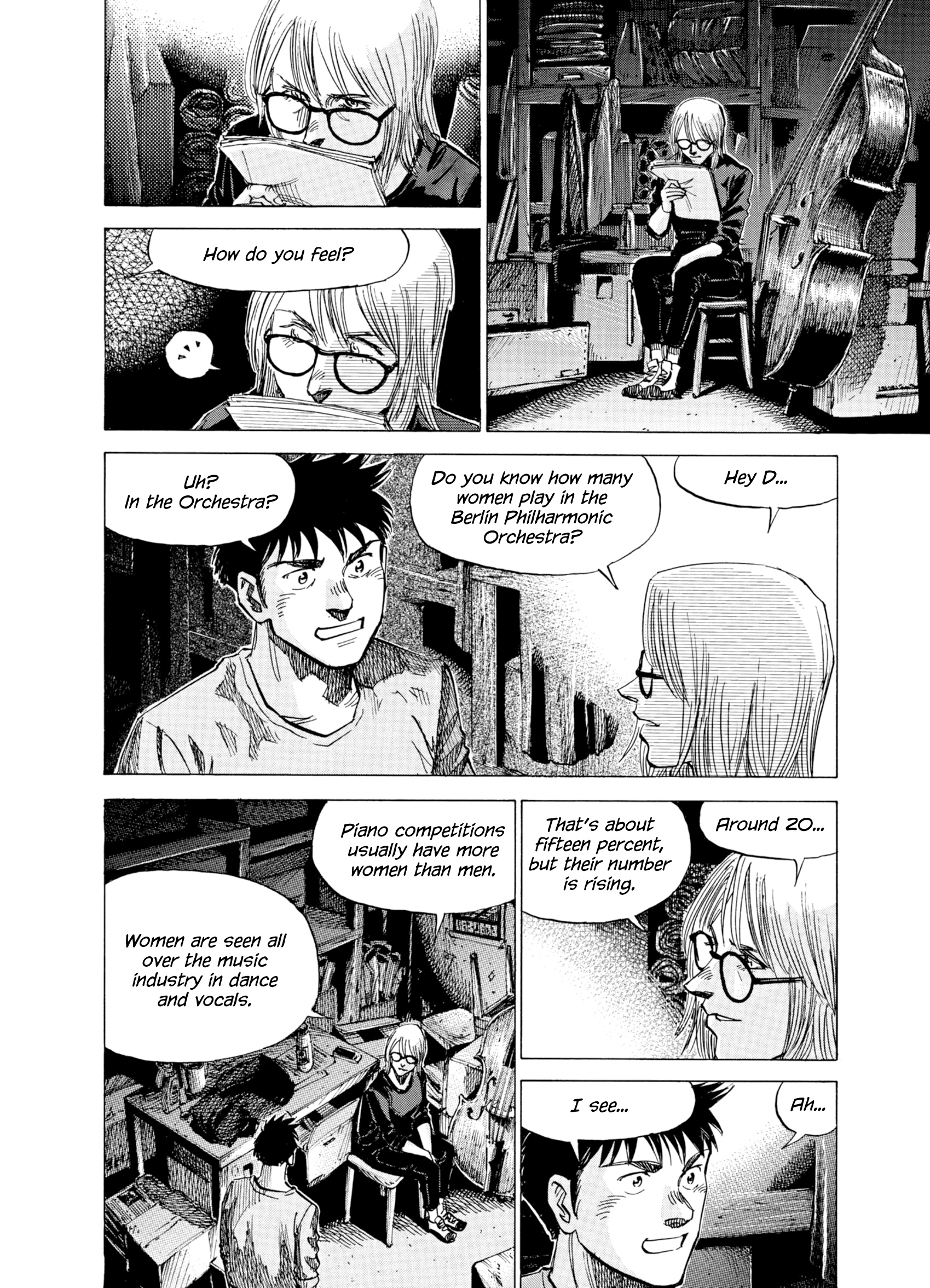 Blue Giant Supreme - Vol.5 Chapter 35: Inner Urge