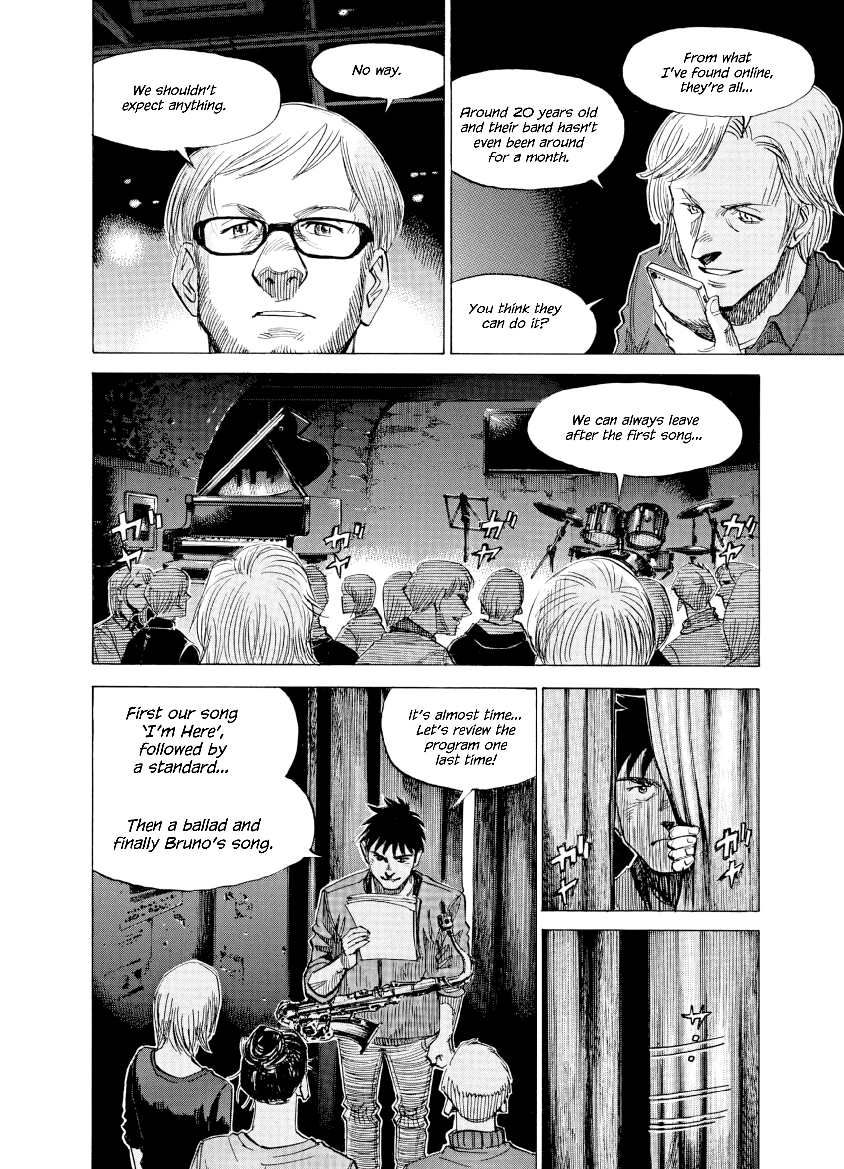 Blue Giant Supreme - Vol.5 Chapter 35: Inner Urge