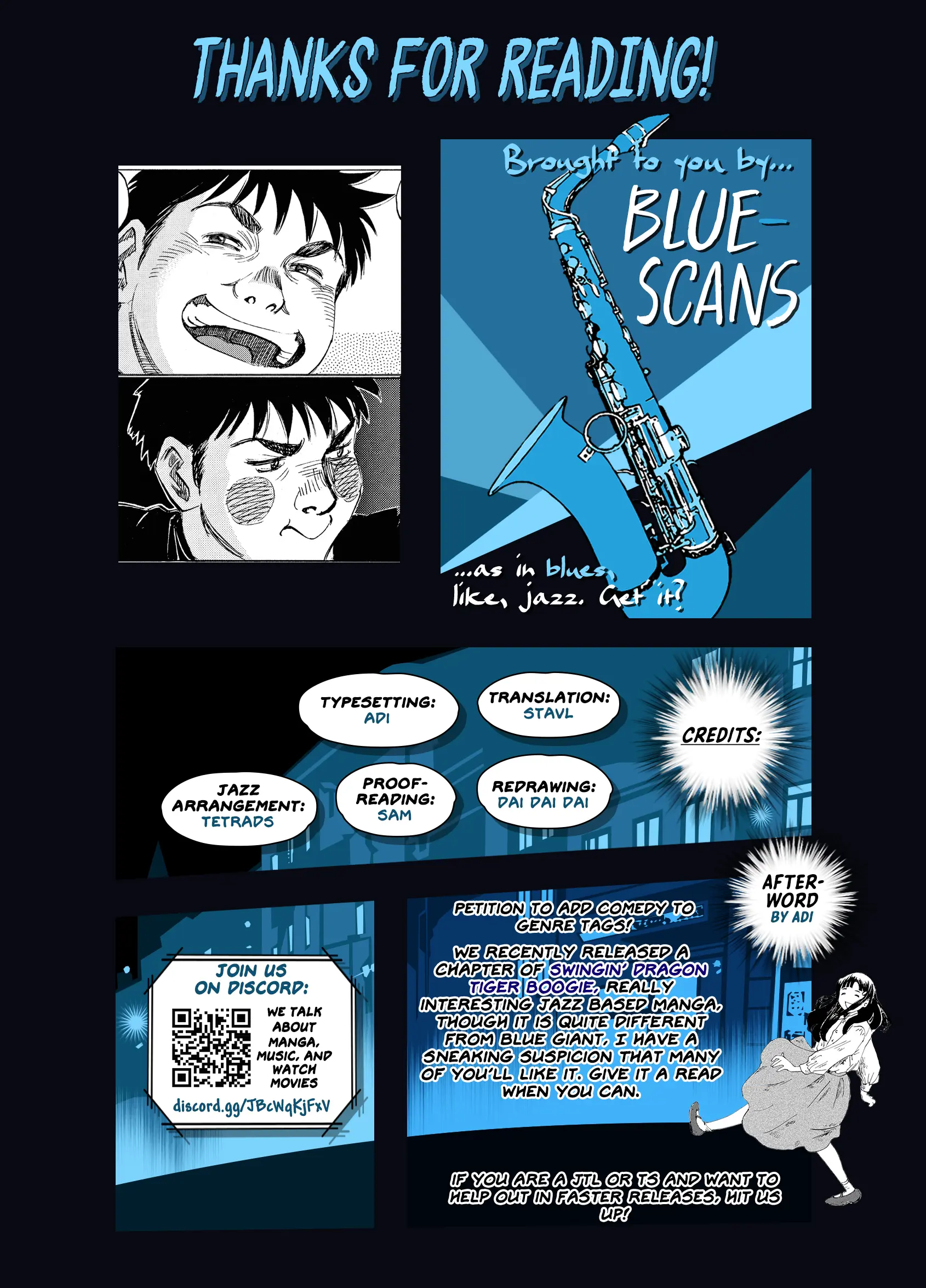 Blue Giant Supreme - Vol.6 Chapter 41: Time After Time