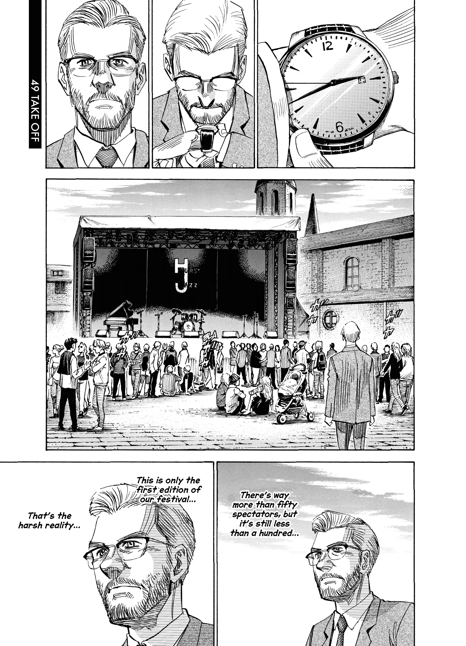 Blue Giant Supreme - Vol.7 Chapter 49: Take Off