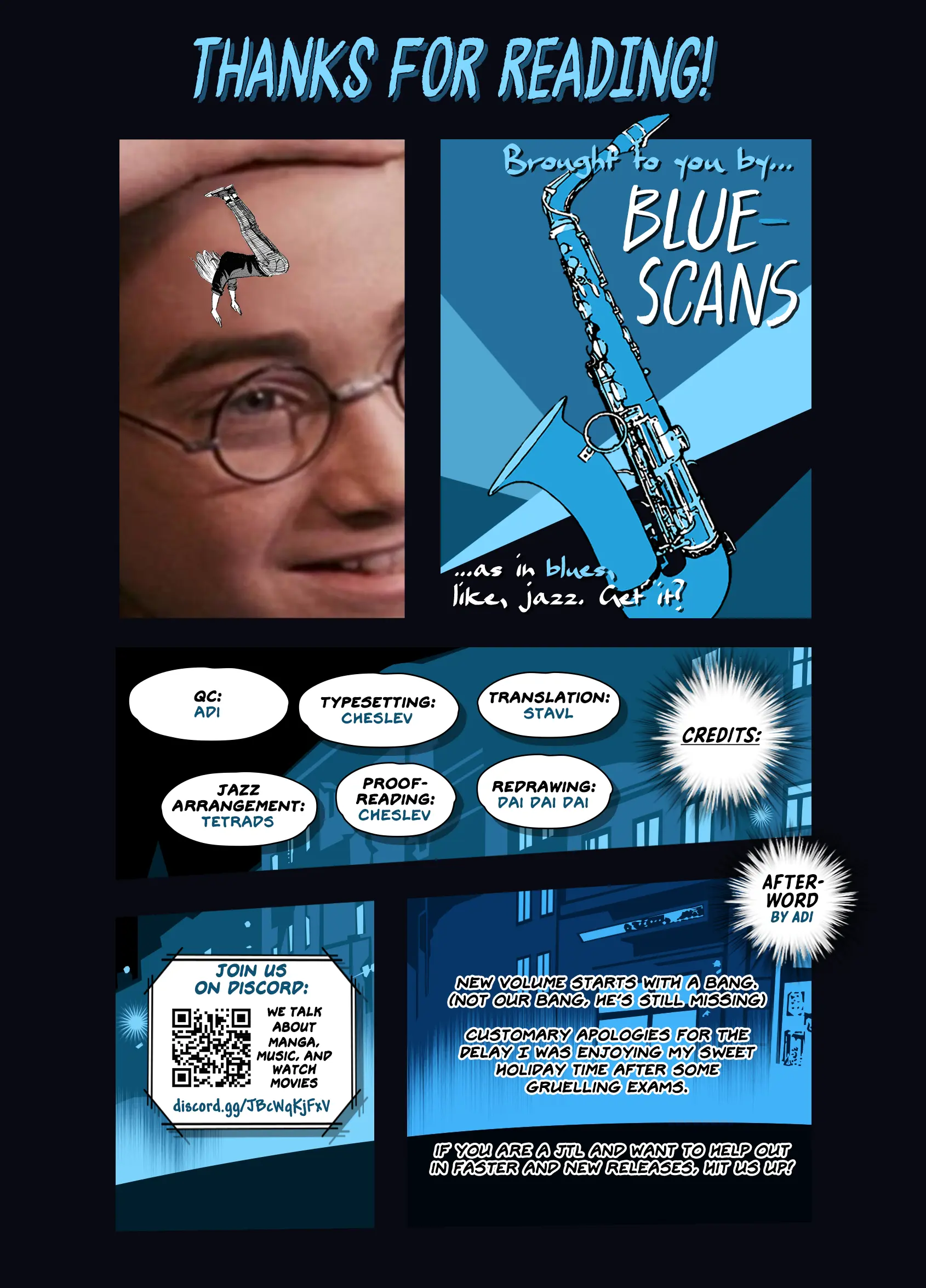 Blue Giant Supreme - Vol.7 Chapter 49: Take Off