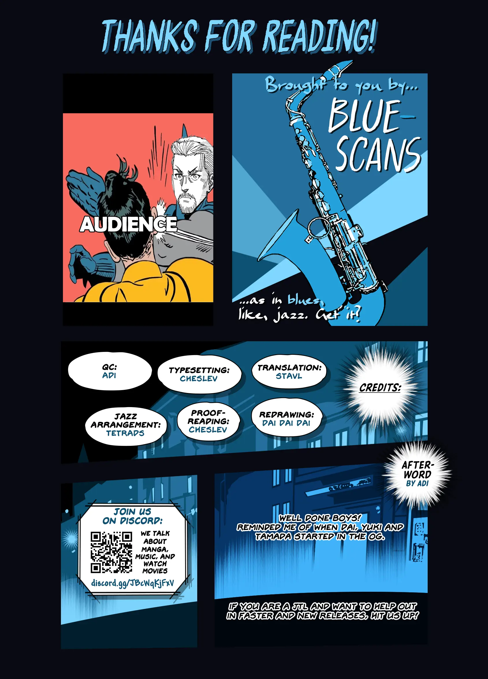 Blue Giant Supreme - Vol.7 Chapter 50: Soul Dance