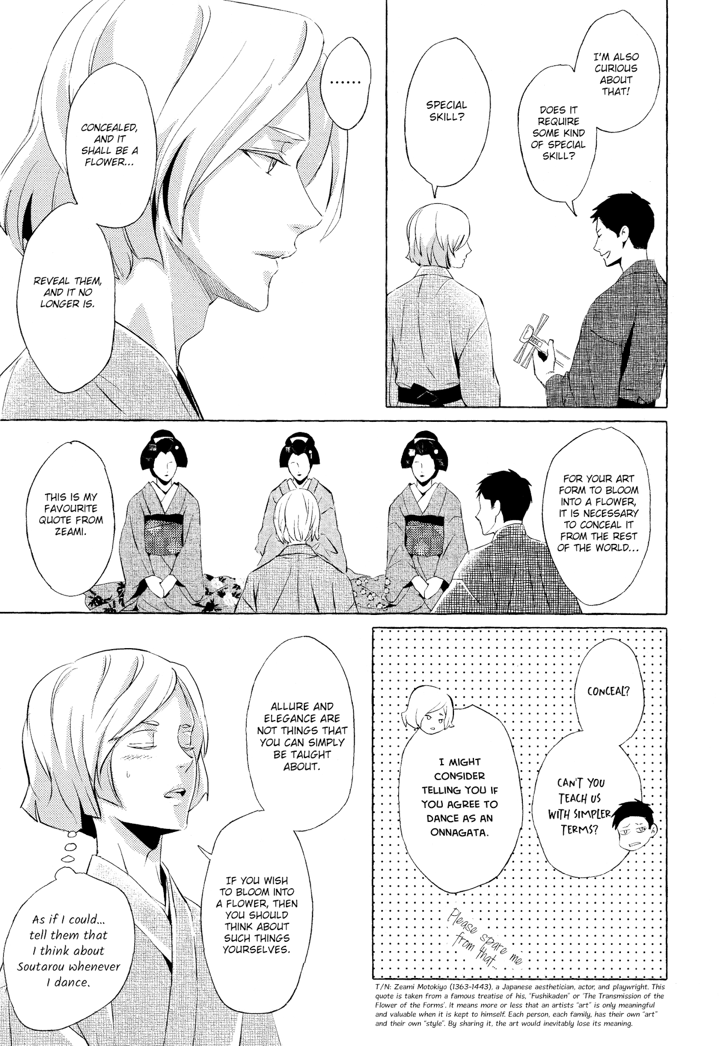 The Flower That Seems To Truly Dance - Chapter 3