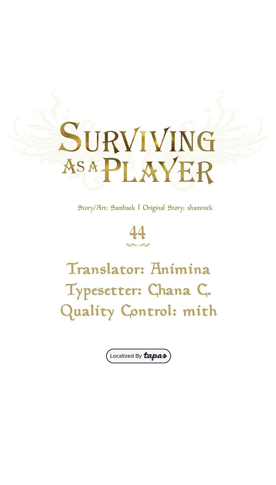 How To Survive As A Player - Chapter 44