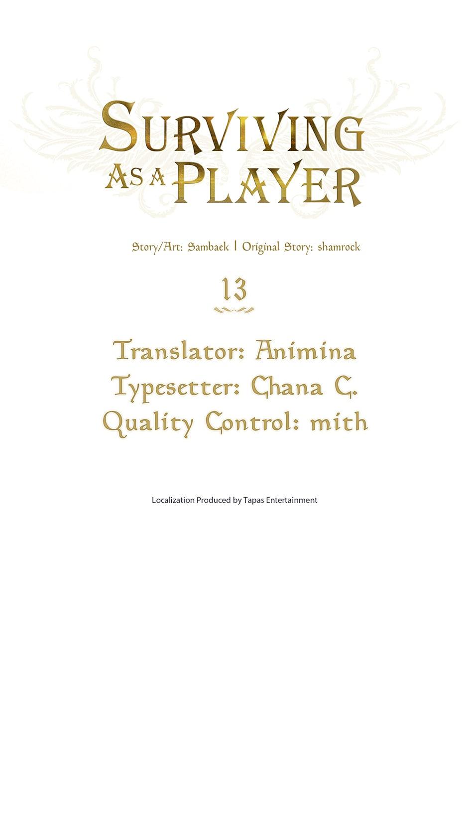 How To Survive As A Player - Chapter 13