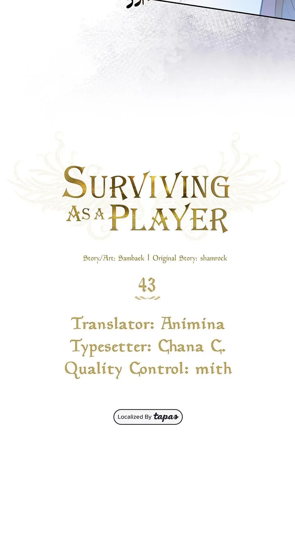 How To Survive As A Player - Chapter 43