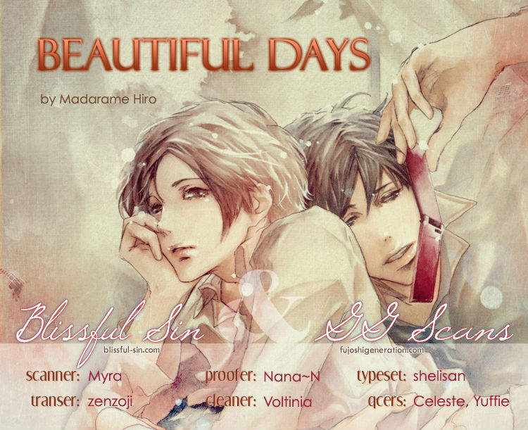 Beautiful Days - Vol.1 Chapter 8 : Yesterday We Held Each Other Forbiddingly