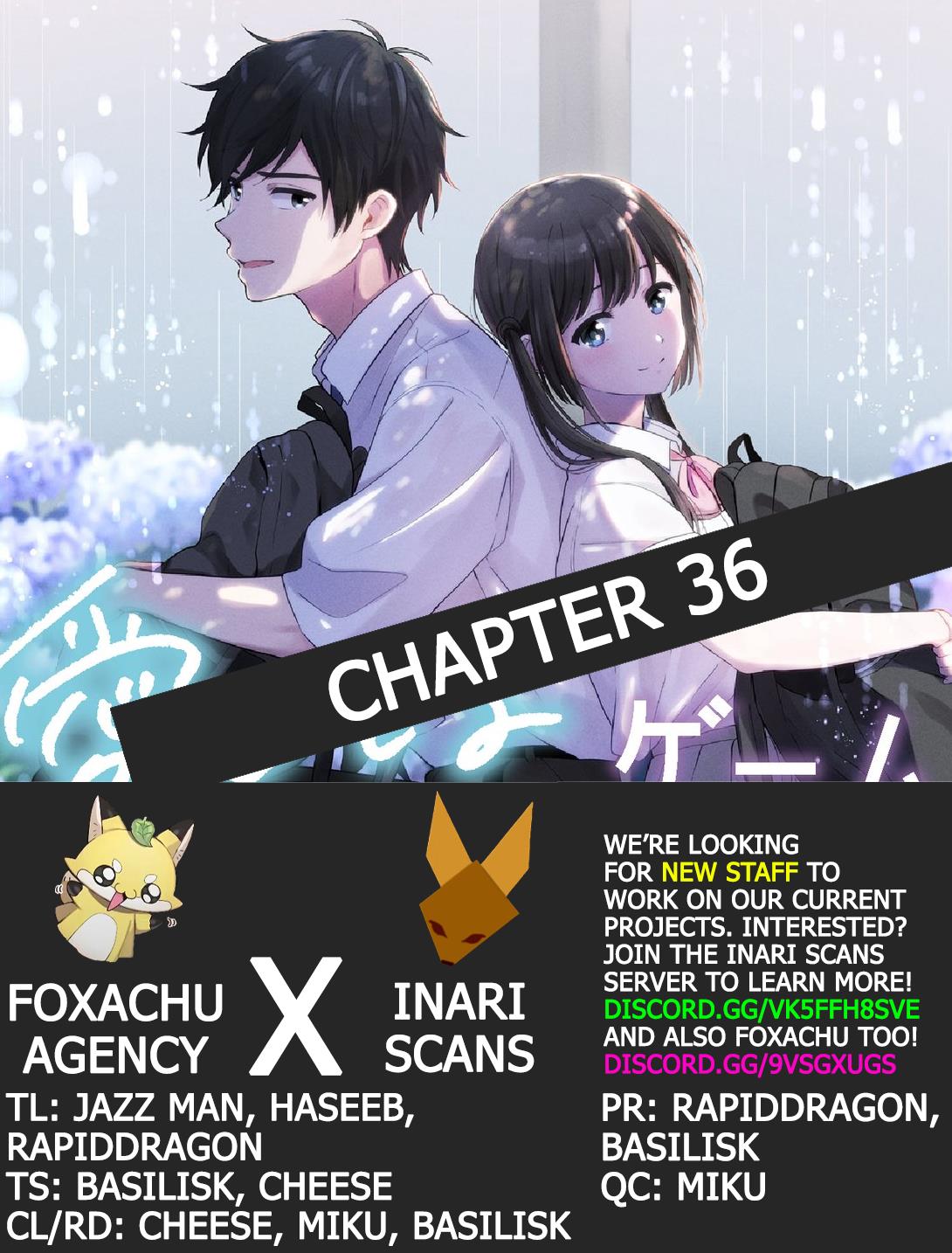 Aishiteru Game Wo Owarasetai - Chapter 36: Childhood Friends That Are Bugging Out