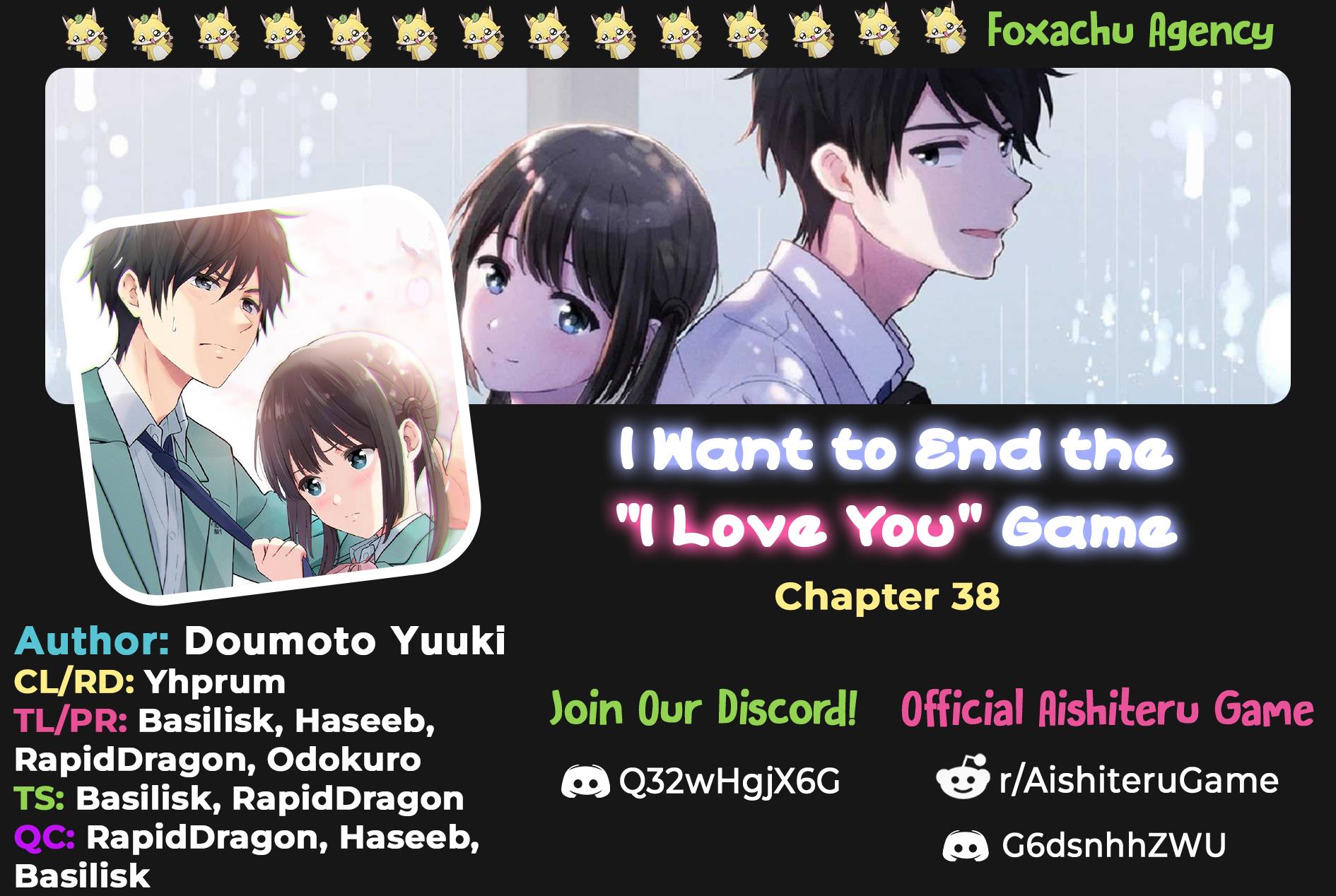 Aishiteru Game Wo Owarasetai - Chapter 38: Childhood Friends That Secretly Go Out