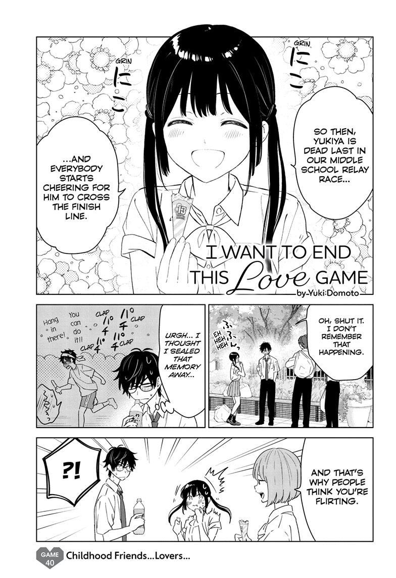 Aishiteru Game Wo Owarasetai - Chapter 40