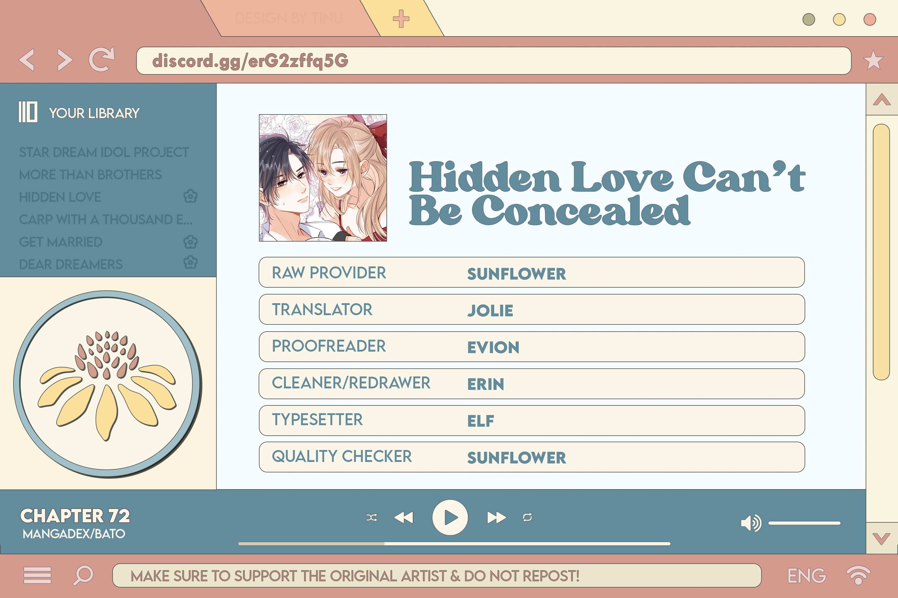 Hidden Love: Can't Be Concealed - Chapter 72