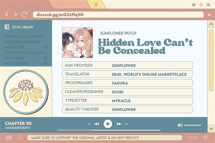 Hidden Love: Can't Be Concealed - Chapter 90