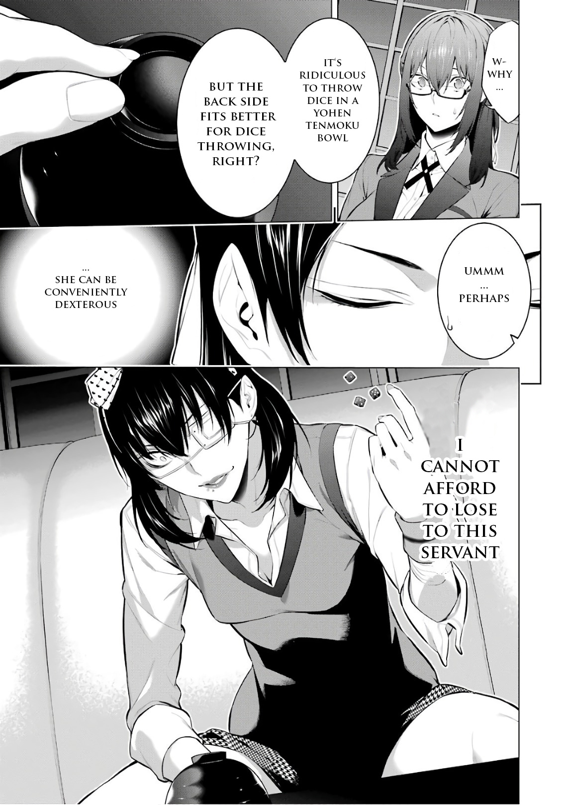 Kakegurui Midari - Vol.3 Chapter 33: Keeping Woman 4