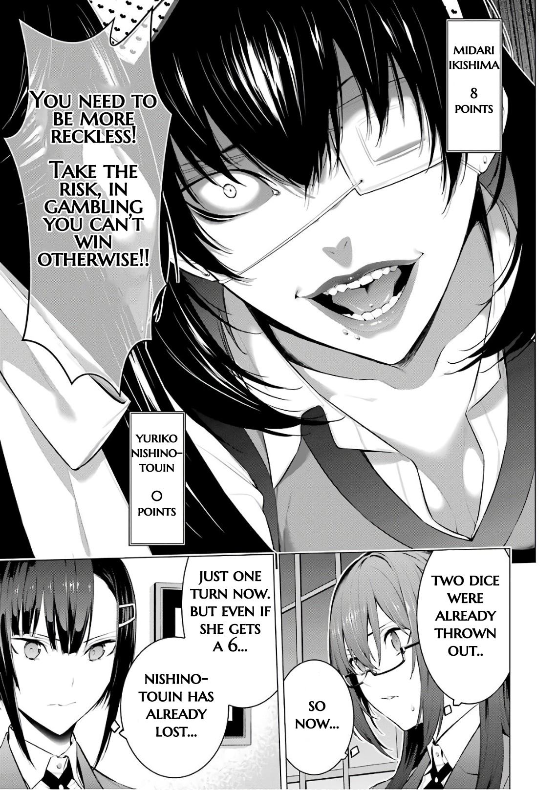 Kakegurui Midari - Vol.3 Chapter 34: Keeping Woman 5