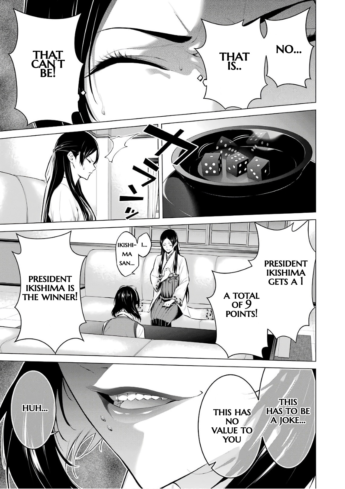 Kakegurui Midari - Vol.3 Chapter 34: Keeping Woman 5