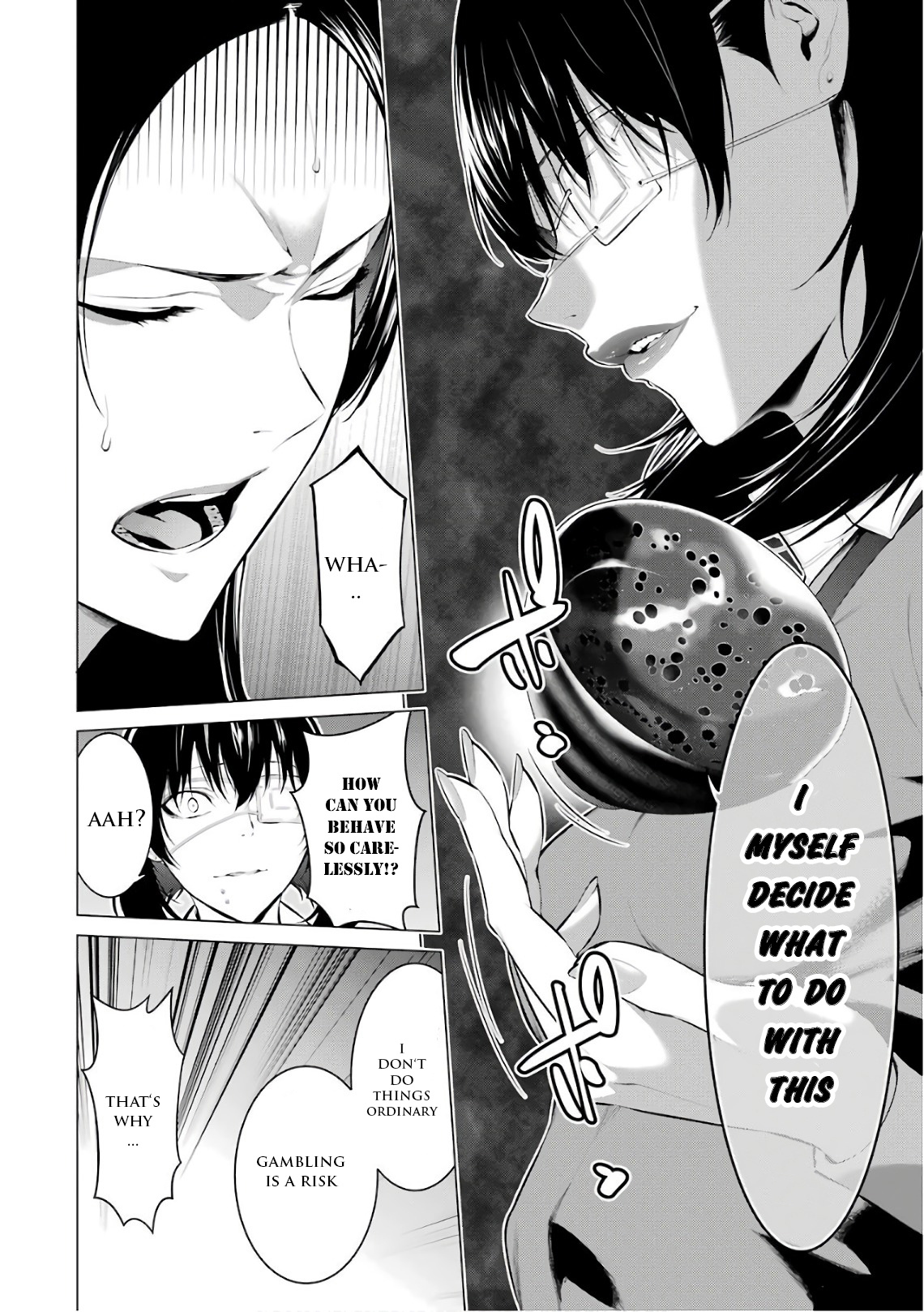 Kakegurui Midari - Vol.3 Chapter 32: Keeping Woman 3