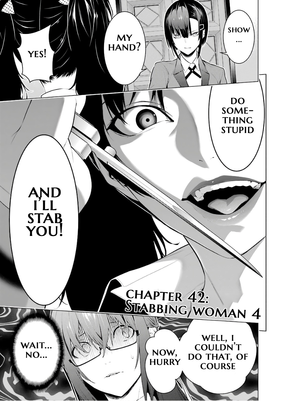 Kakegurui Midari - Vol.3 Chapter 42: Stabbing Woman 4