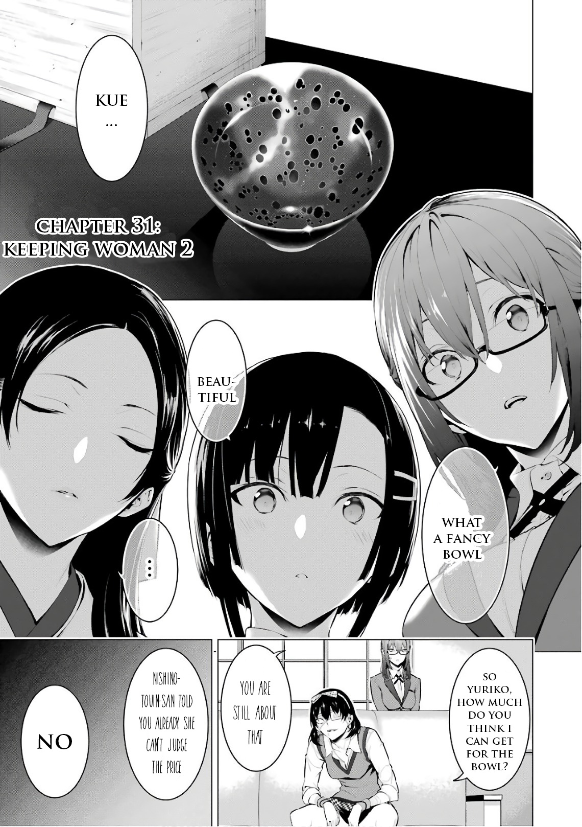 Kakegurui Midari - Vol.3 Chapter 31: Keeping Woman 2