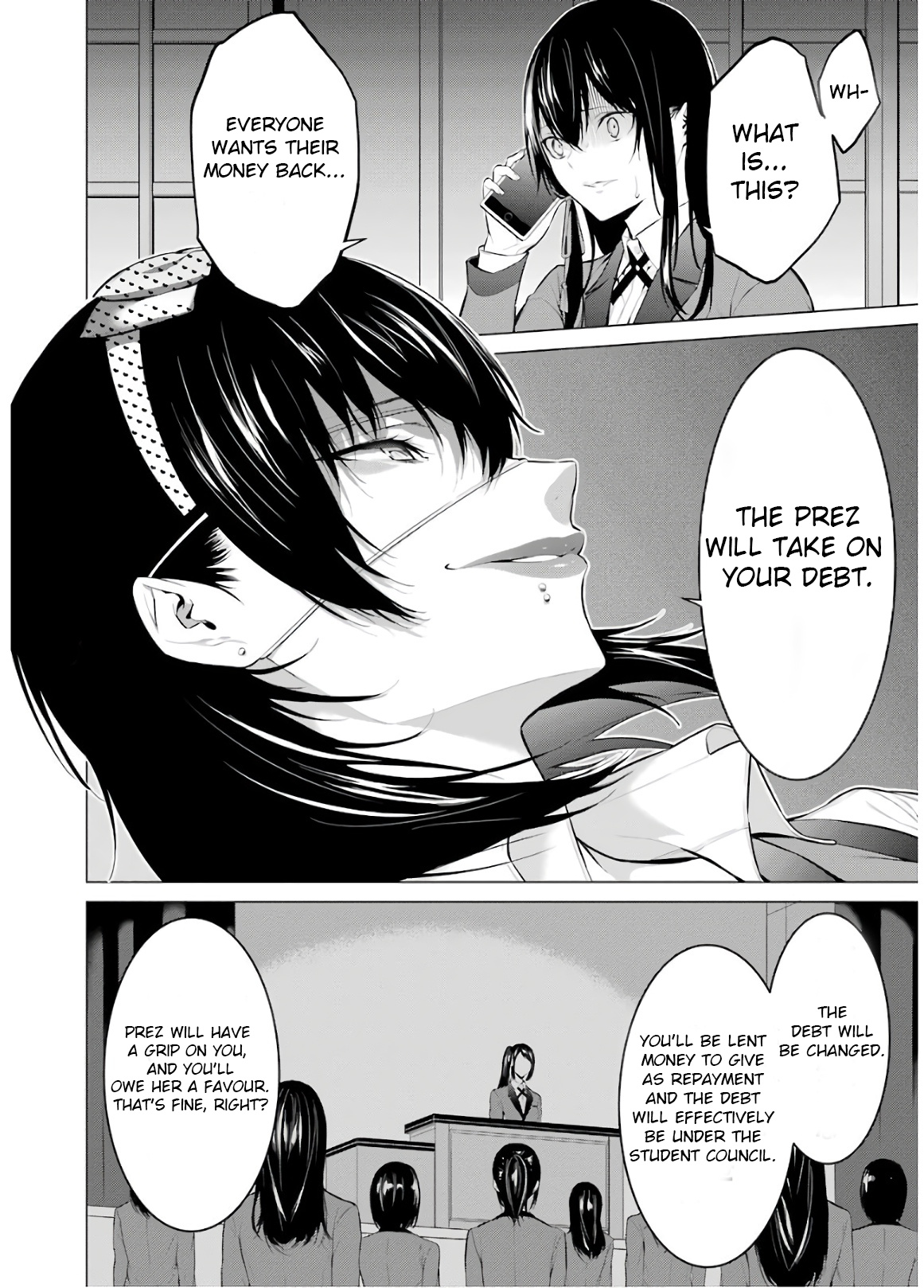 Kakegurui Midari - Vol.4 Chapter 44: A Woman Called Nureba Ayame 2