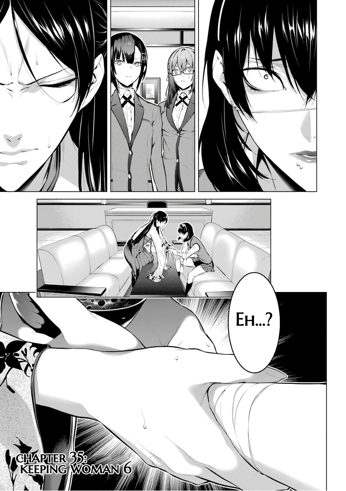 Kakegurui Midari - Vol.3 Chapter 35: Keeping Woman 6