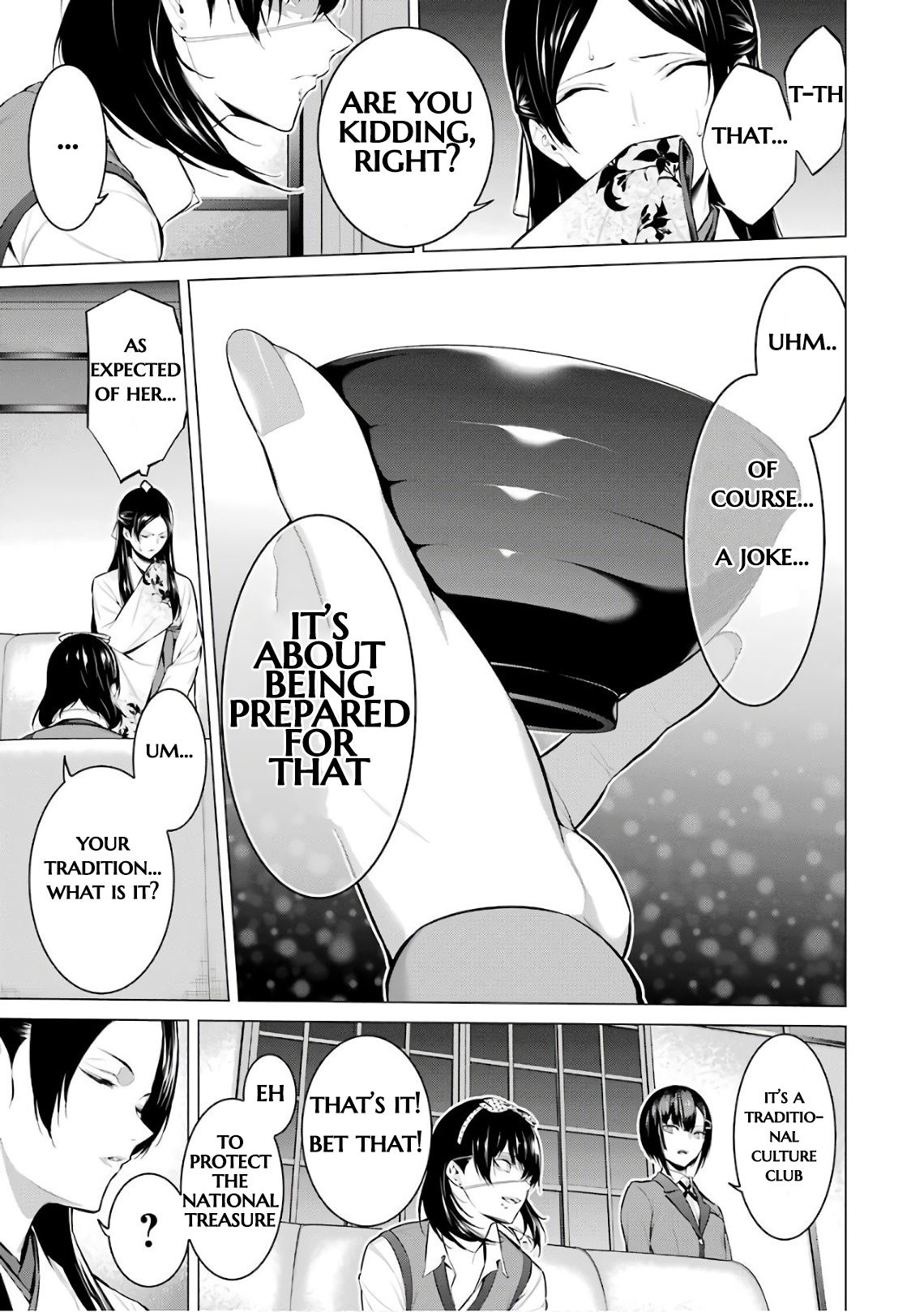 Kakegurui Midari - Vol.3 Chapter 35: Keeping Woman 6