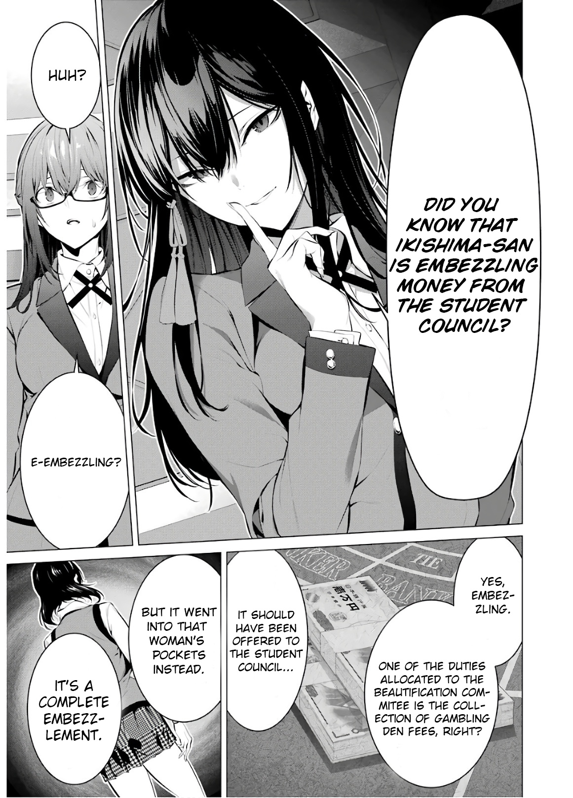 Kakegurui Midari - Vol.4 Chapter 54: A Woman Called Nureba Ayame 12