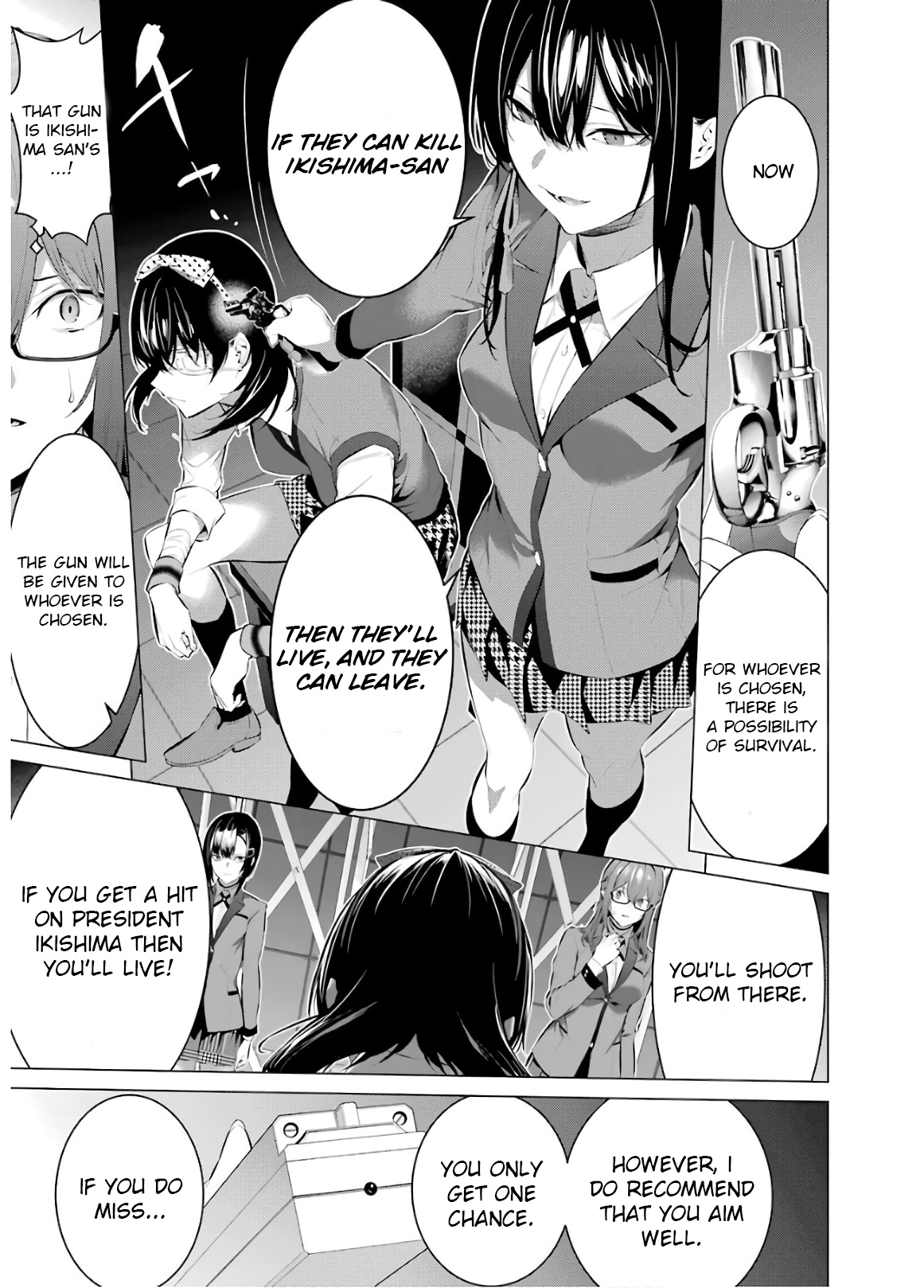 Kakegurui Midari - Vol.4 Chapter 56: A Woman Called Nureba Ayame 14