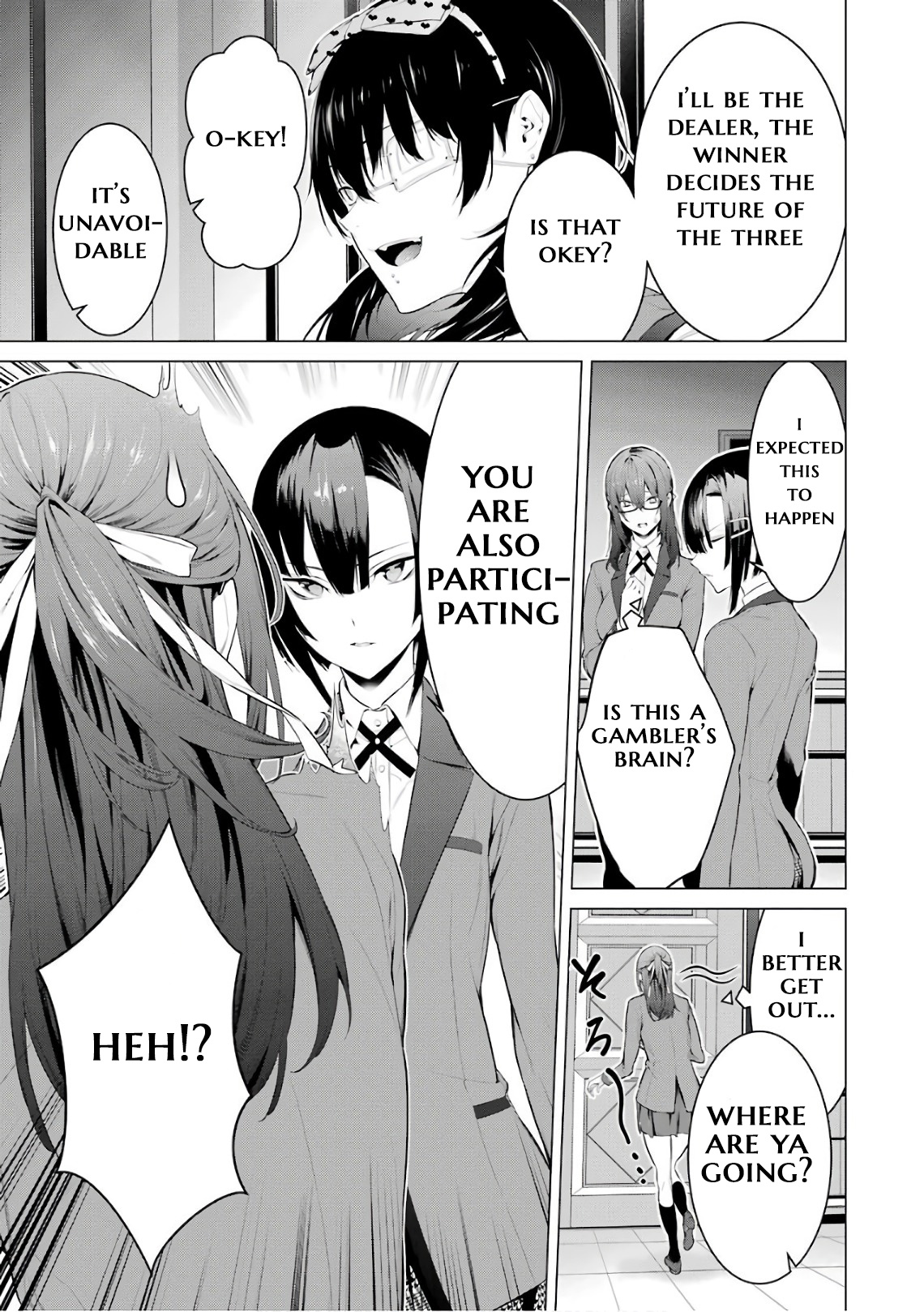 Kakegurui Midari - Vol.3 Chapter 39: Stabbing Woman 1