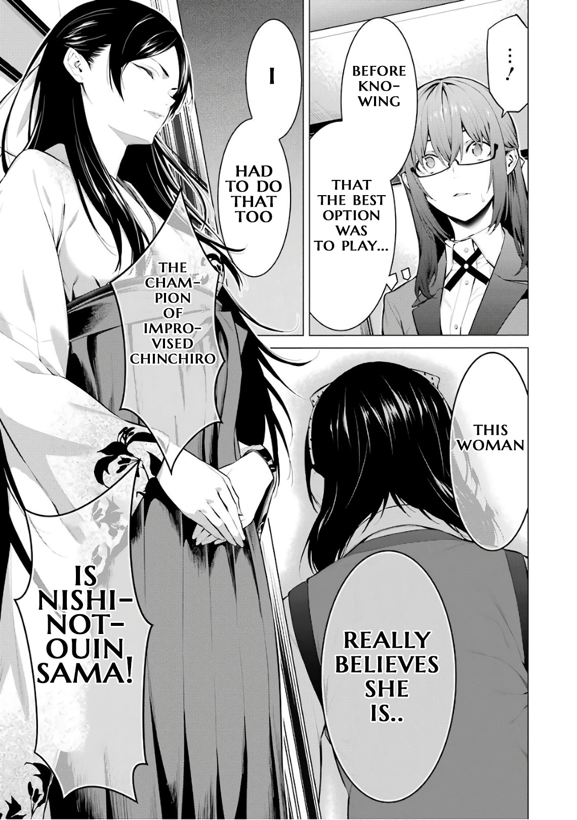 Kakegurui Midari - Vol.3 Chapter 38: Keeping Woman 9