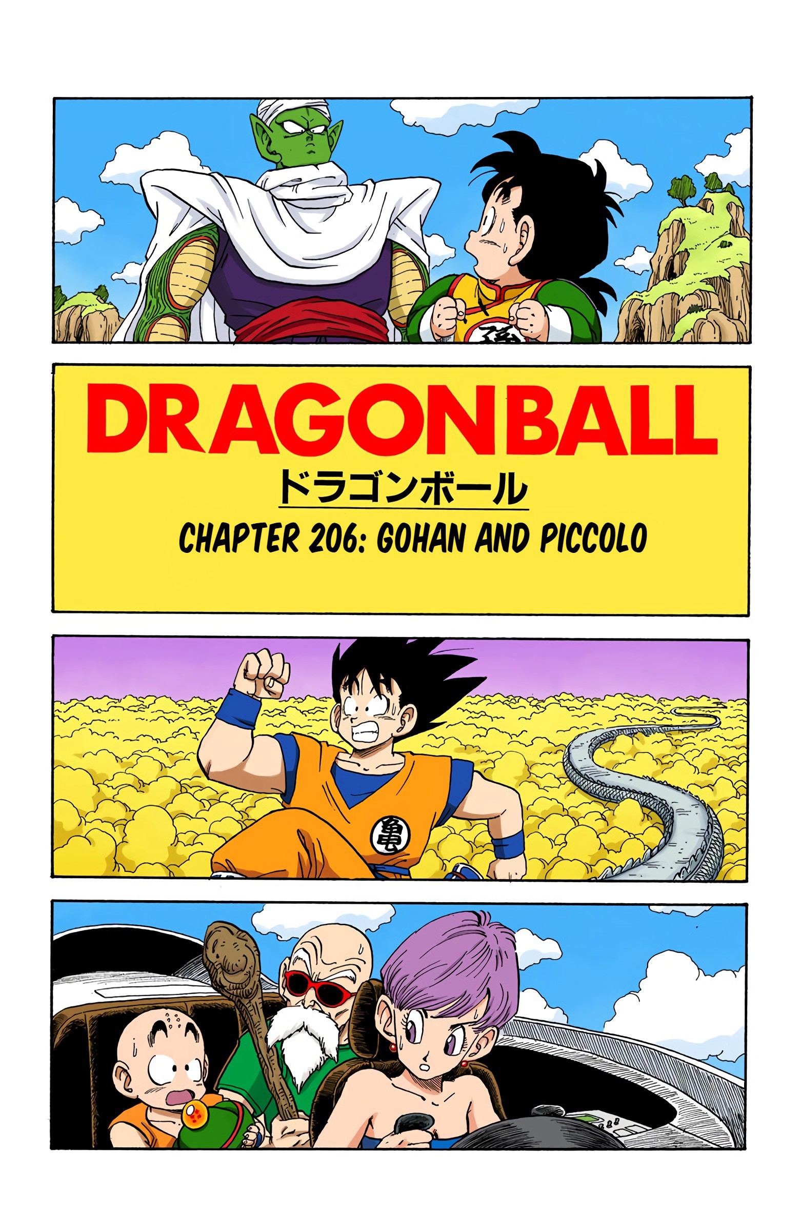 Dragon Ball - Full Color Edition - Vol.17 Chapter 206: Gohan And Piccolo