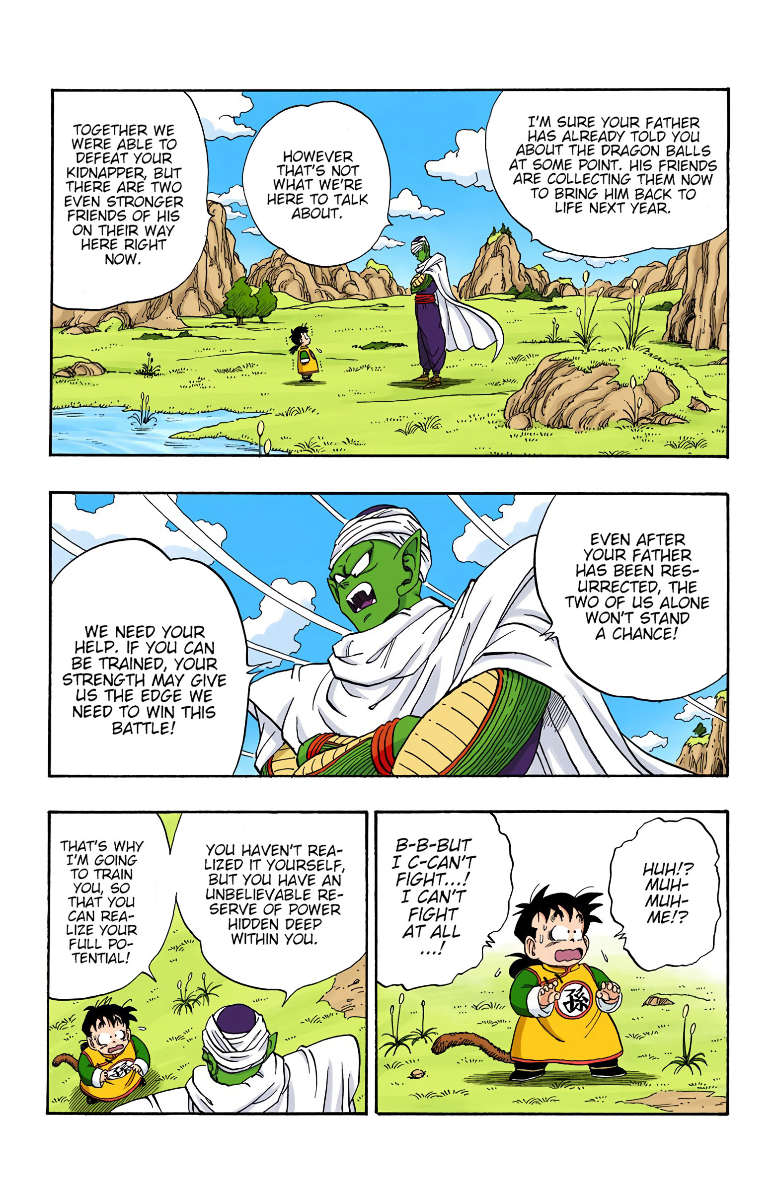 Dragon Ball - Full Color Edition - Vol.17 Chapter 206: Gohan And Piccolo