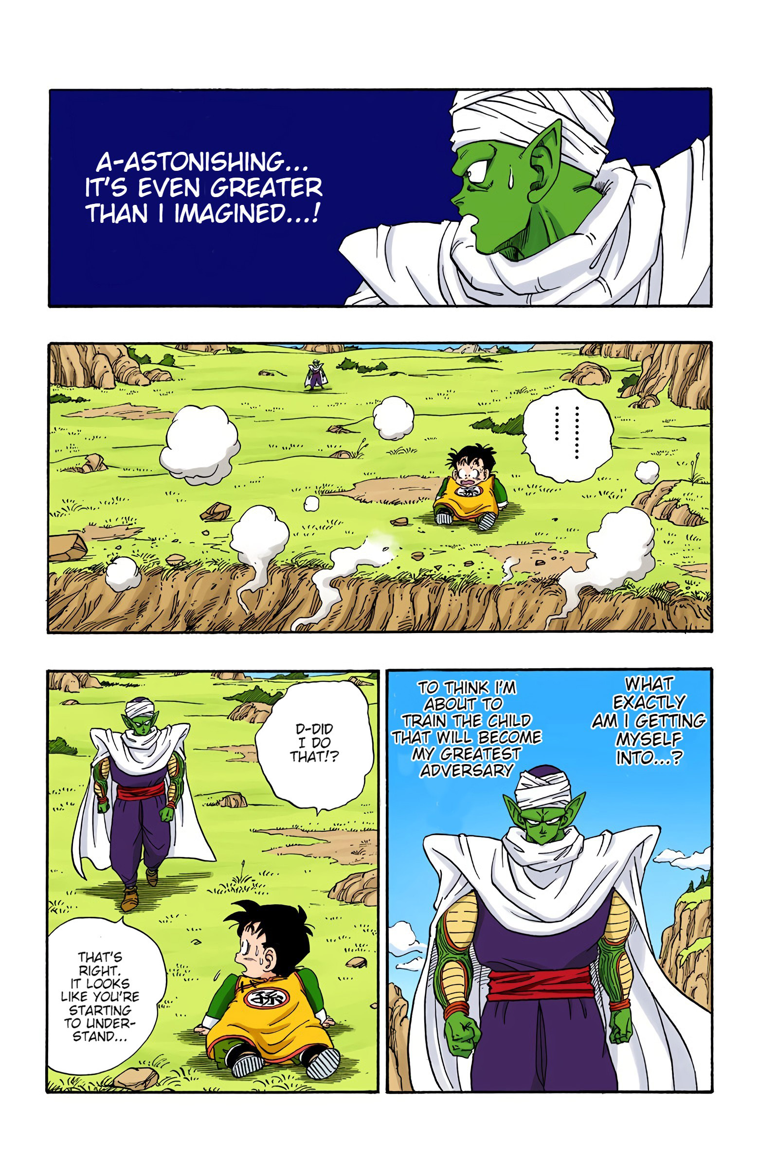 Dragon Ball - Full Color Edition - Vol.17 Chapter 206: Gohan And Piccolo