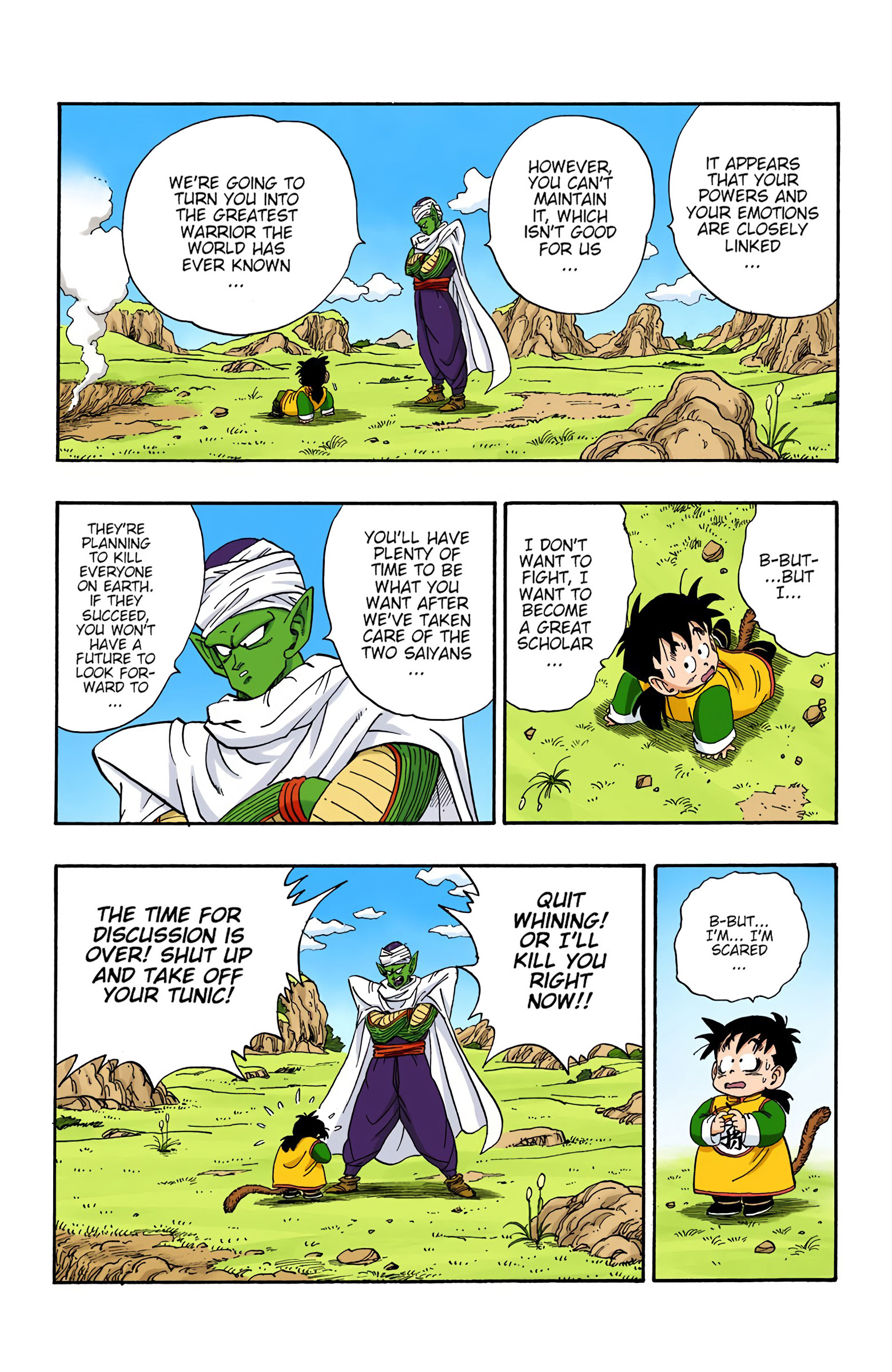 Dragon Ball - Full Color Edition - Vol.17 Chapter 206: Gohan And Piccolo