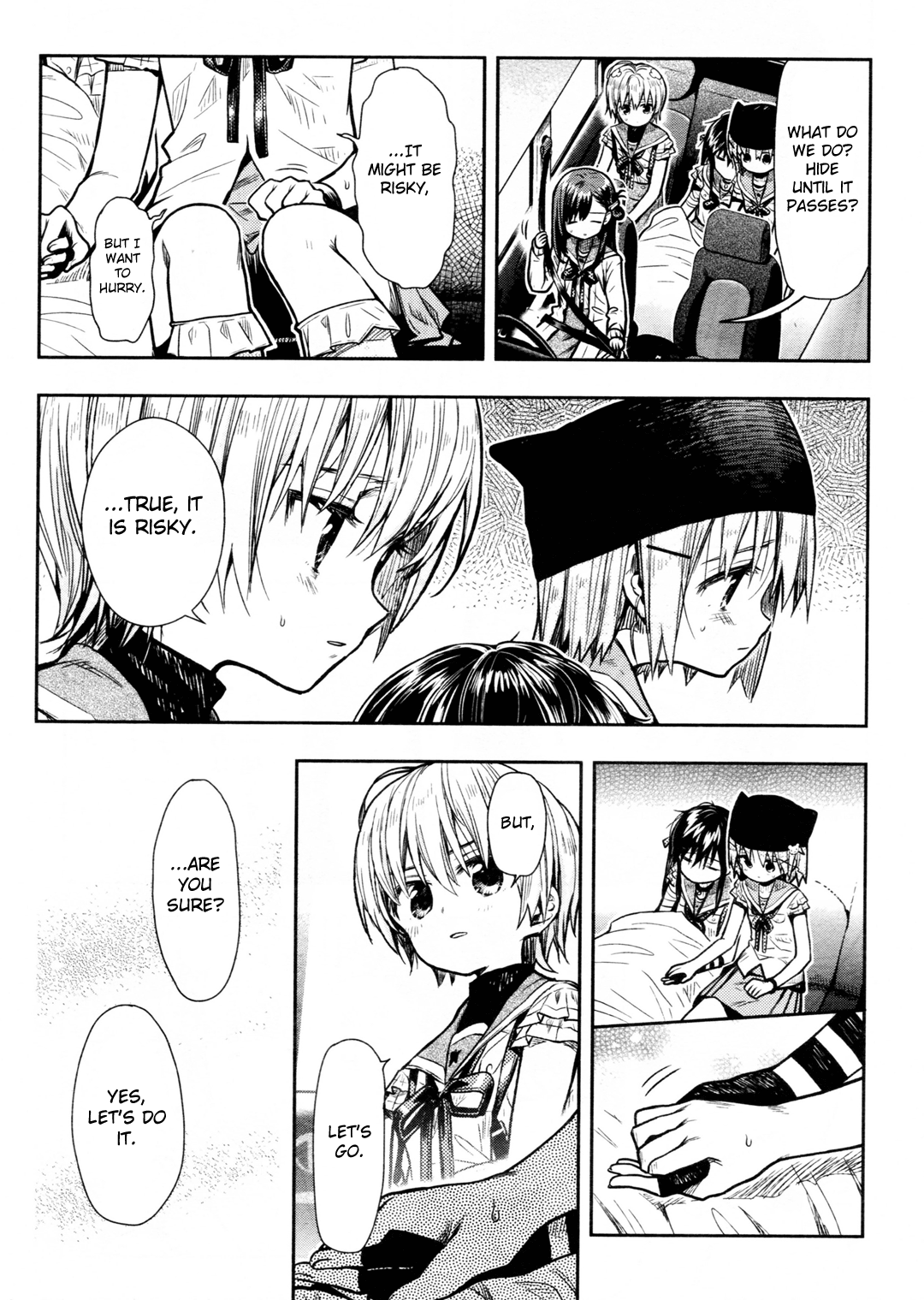 Gakkou Gurashi! - Chapter 72: Hold It In