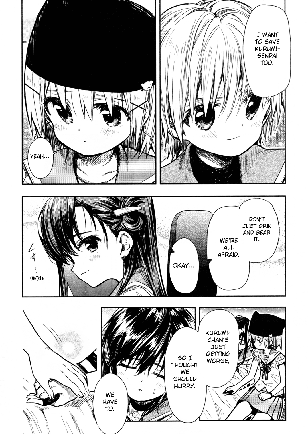 Gakkou Gurashi! - Chapter 72: Hold It In