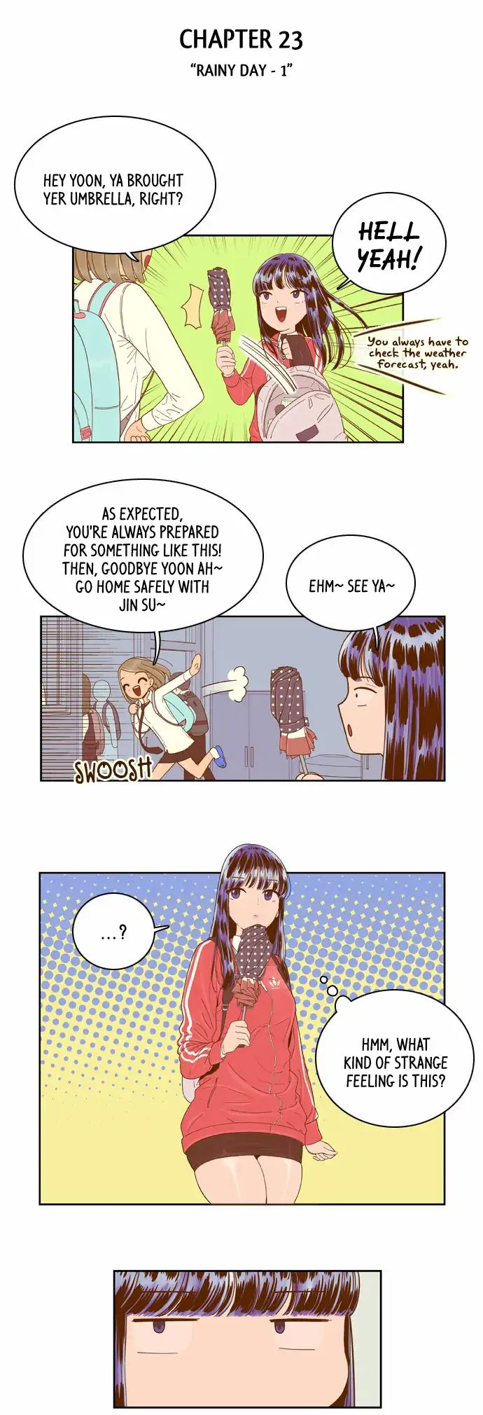 Force Field Girl - Chapter 23: Rainy Day - 1