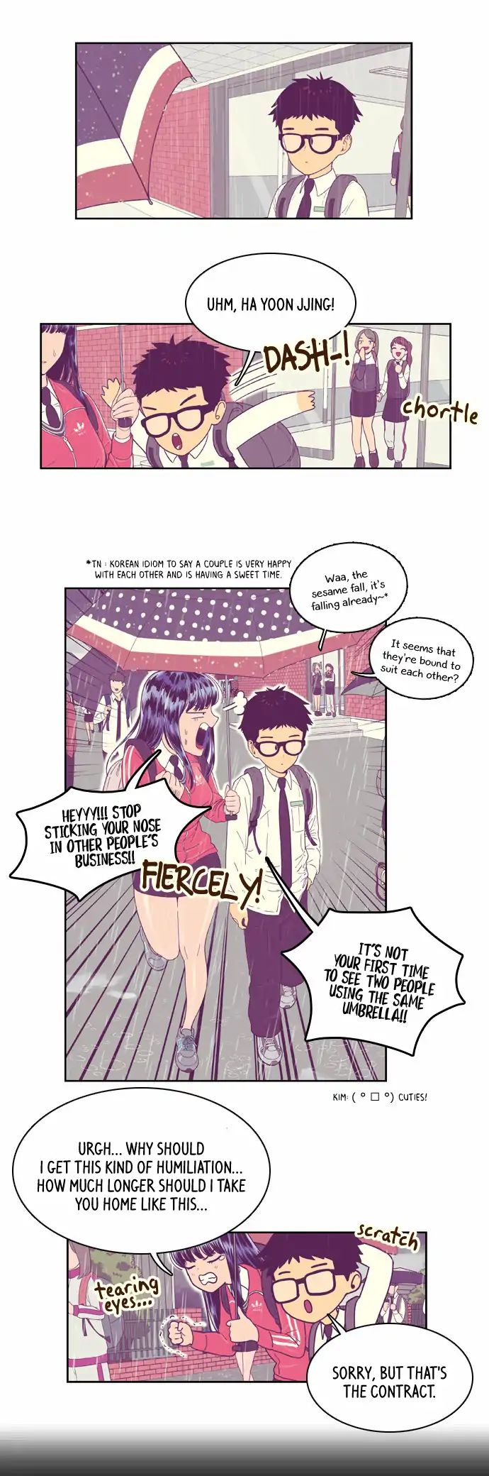 Force Field Girl - Chapter 23: Rainy Day - 1