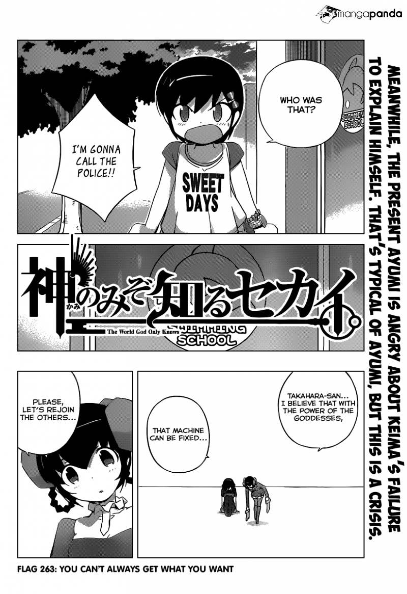 The World God Only Knows - Chapter 263 : You Can't Always Get What You Want