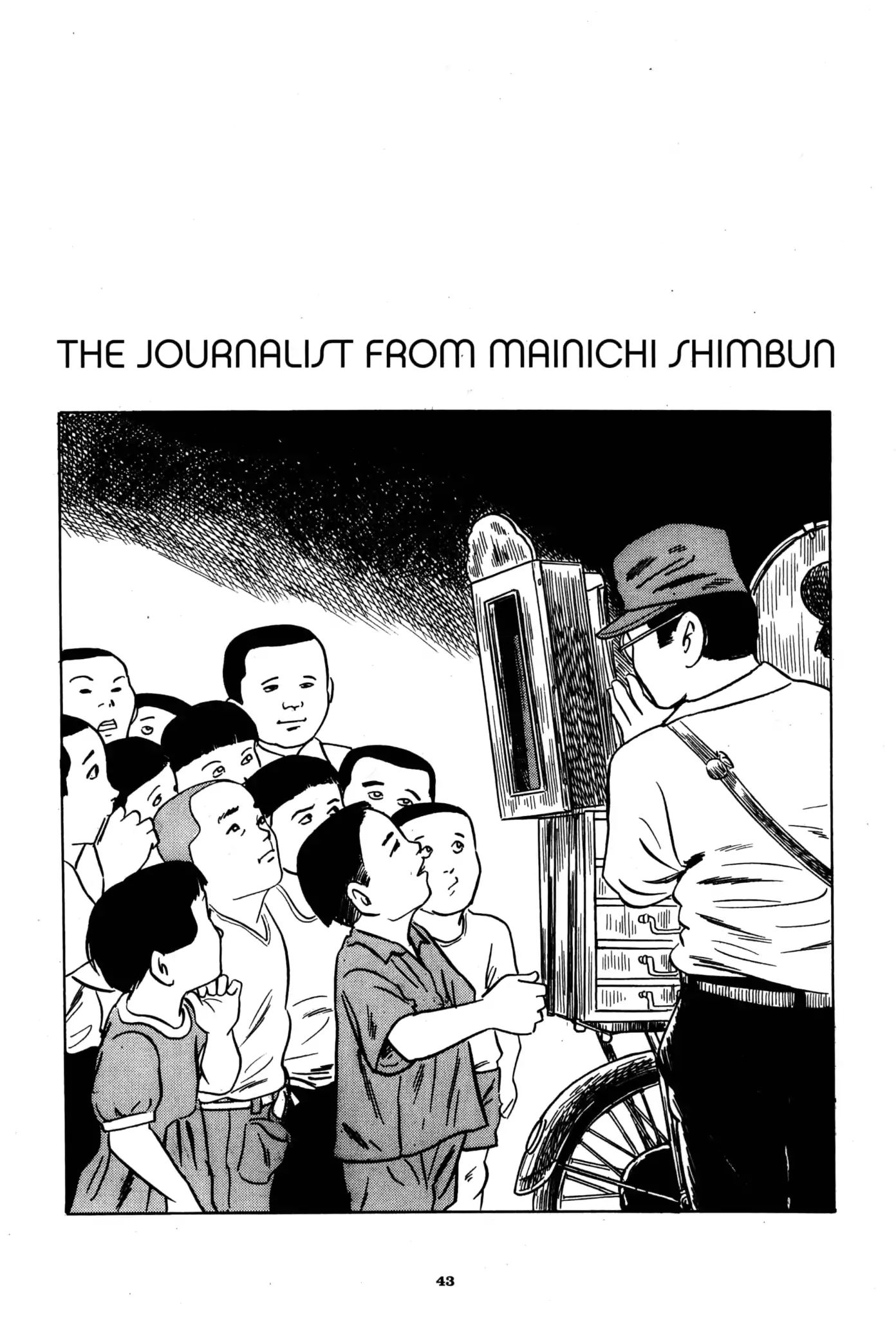 A Drifting Life - Chapter 3: The Journalist From Mainichi Shimbun