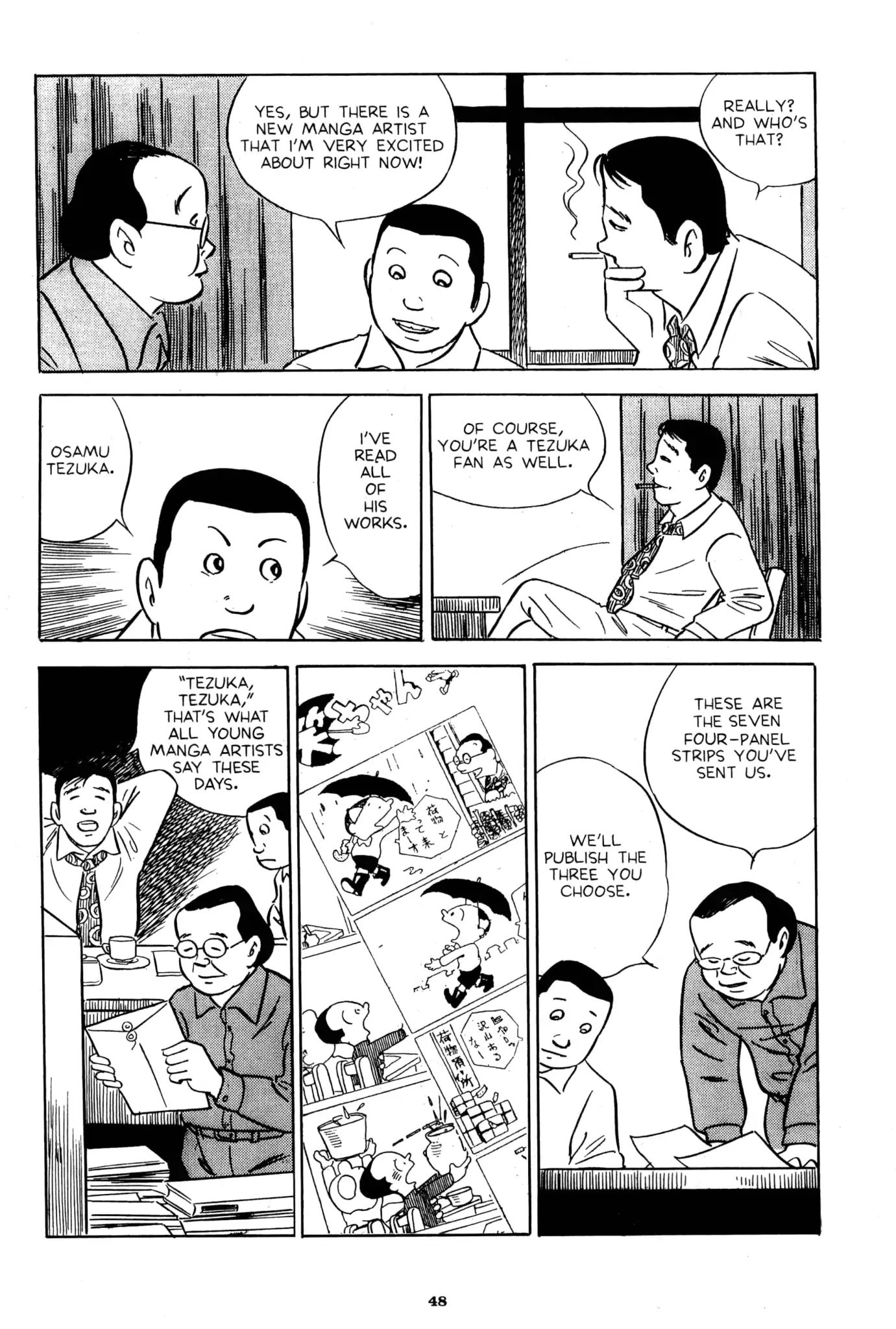 A Drifting Life - Chapter 3: The Journalist From Mainichi Shimbun