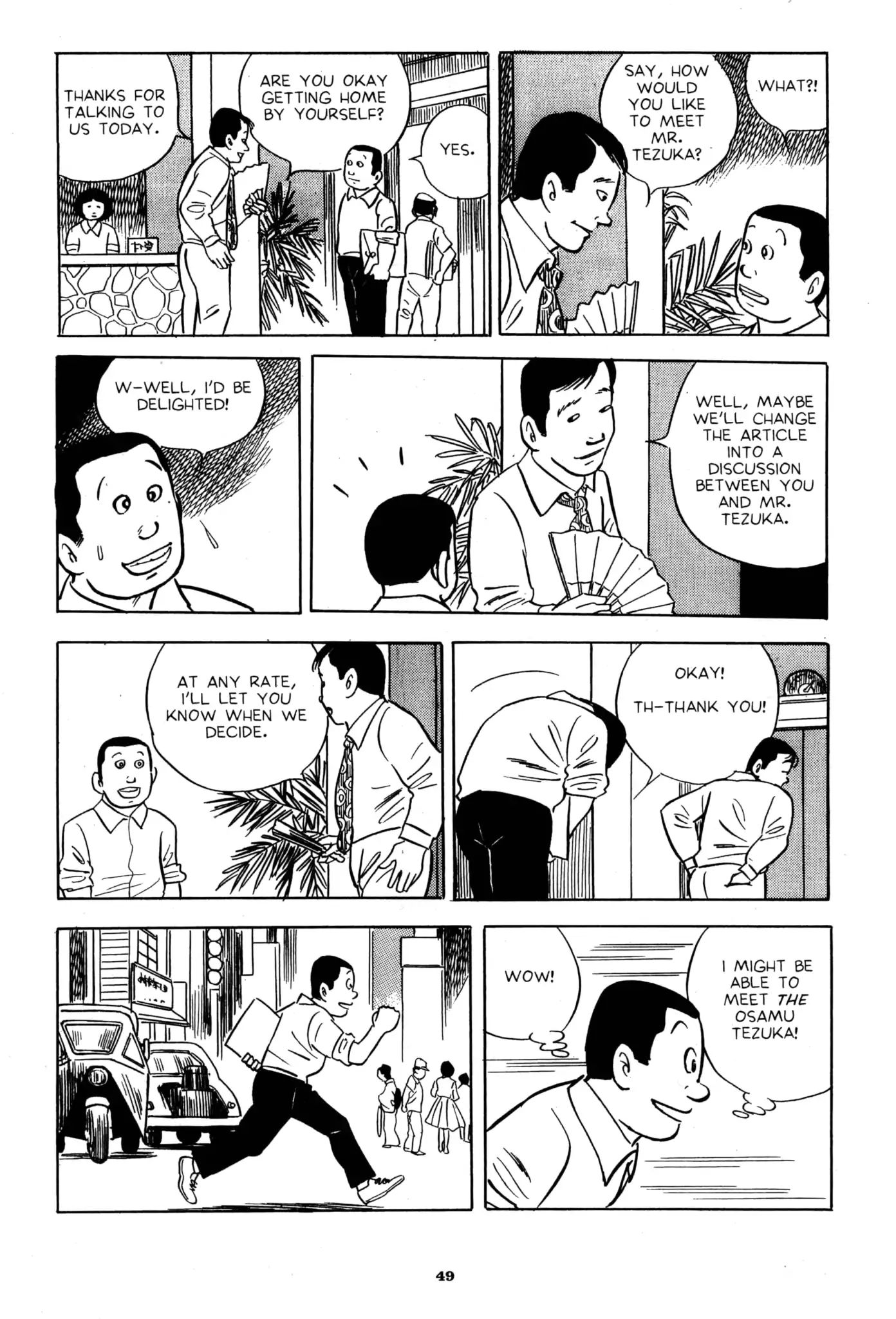 A Drifting Life - Chapter 3: The Journalist From Mainichi Shimbun