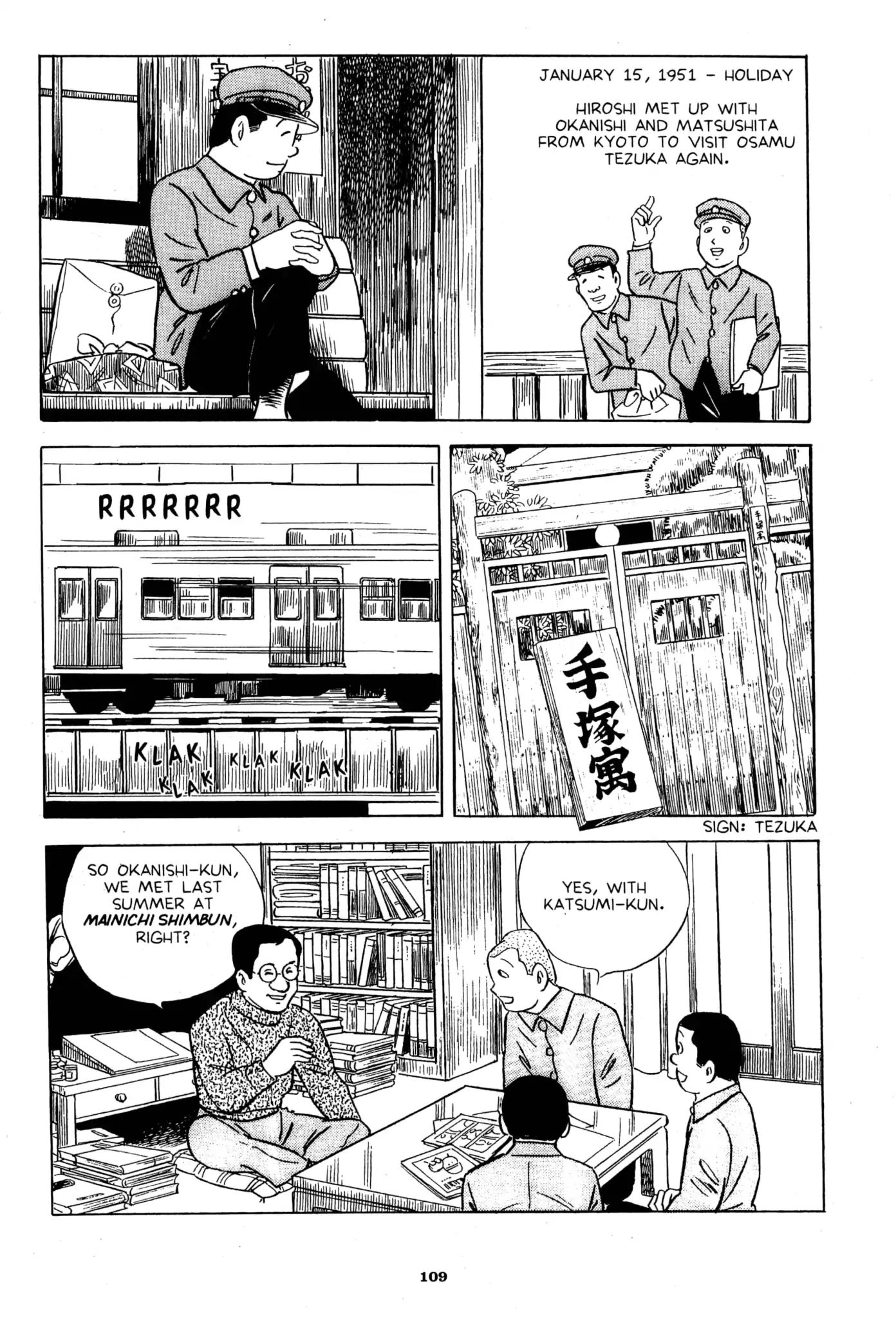 A Drifting Life - Chapter 6: Tezuka Vanishes