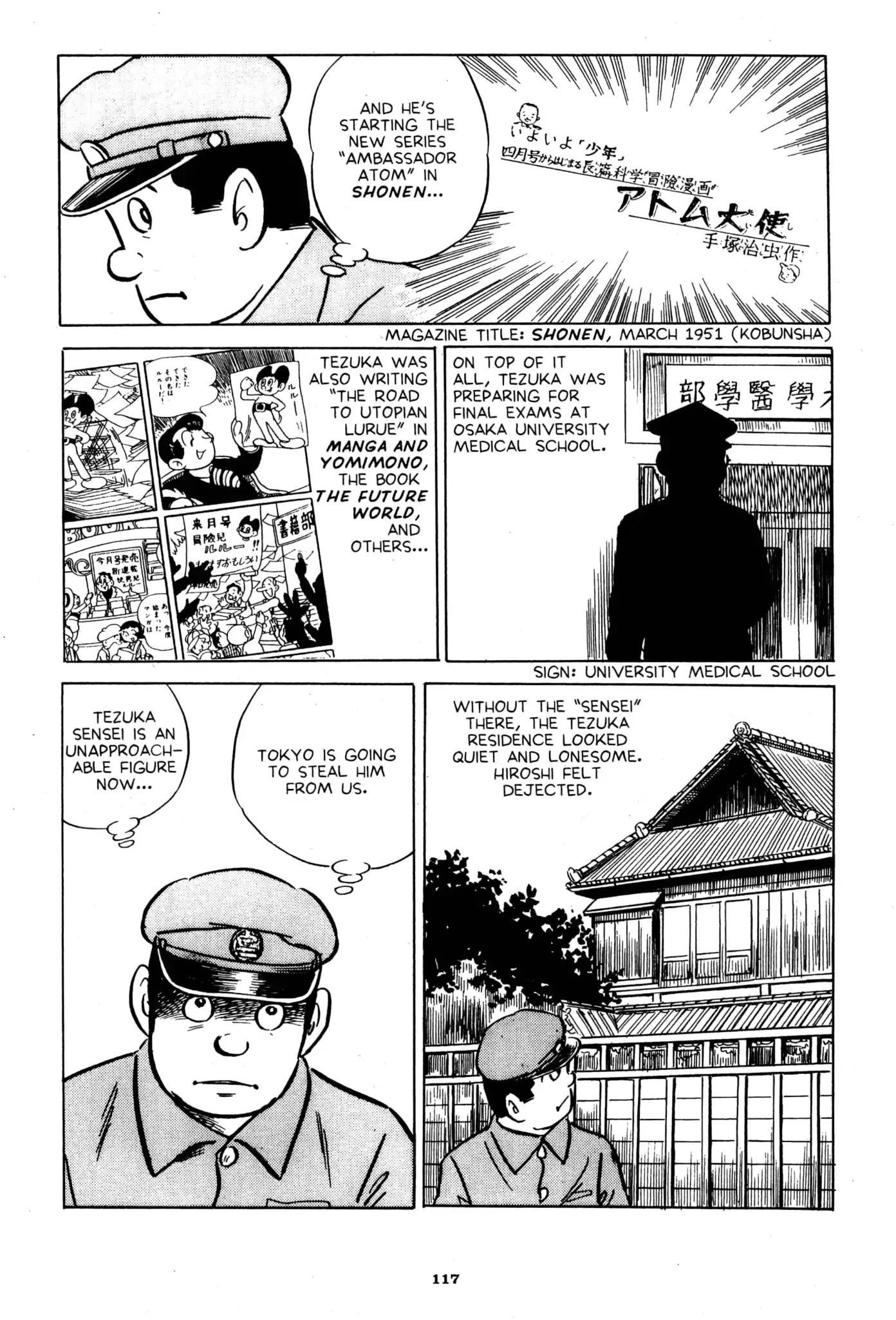 A Drifting Life - Chapter 6: Tezuka Vanishes