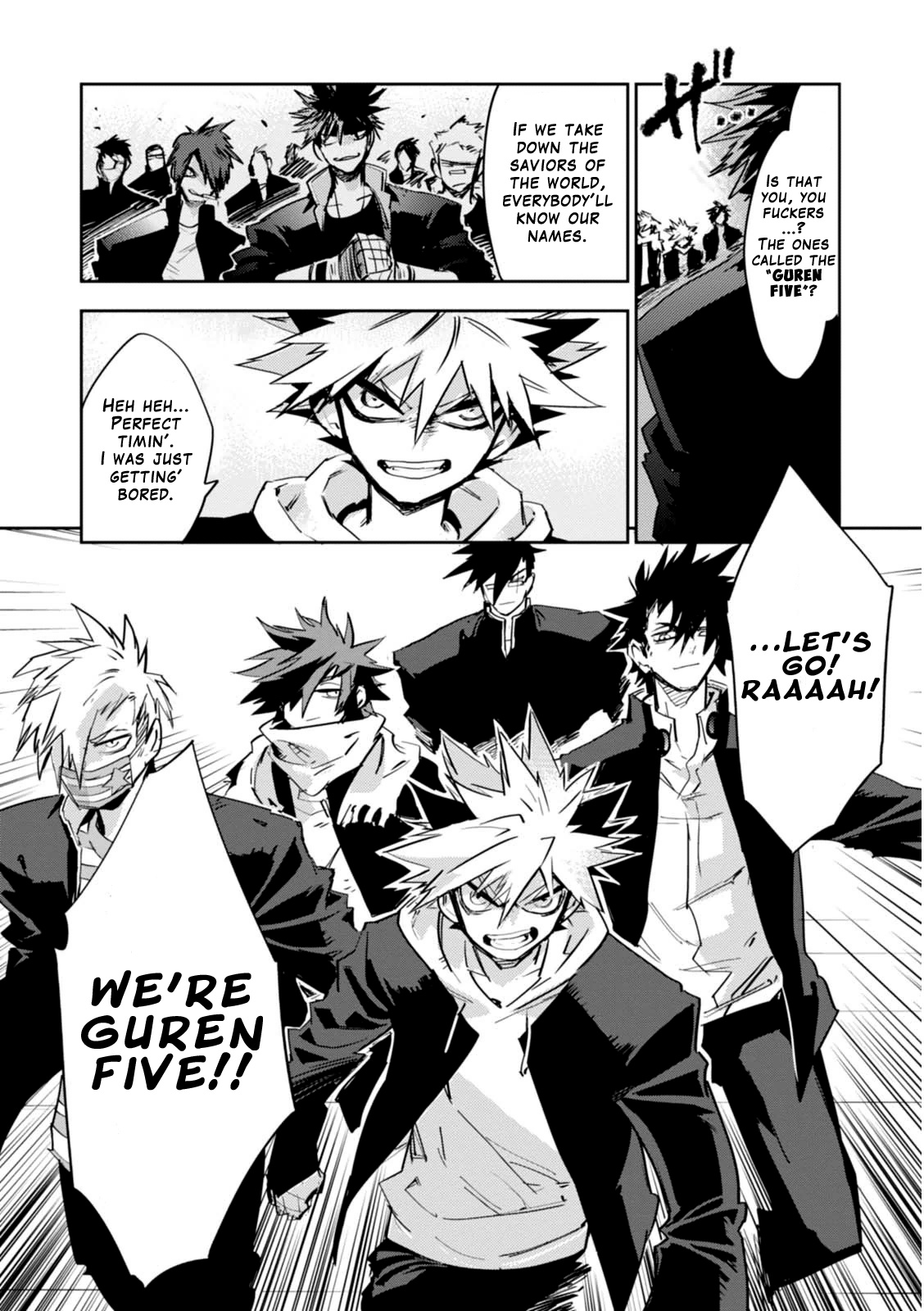 Guren Five - Vol.3 Chapter 14: Allies Of Justice