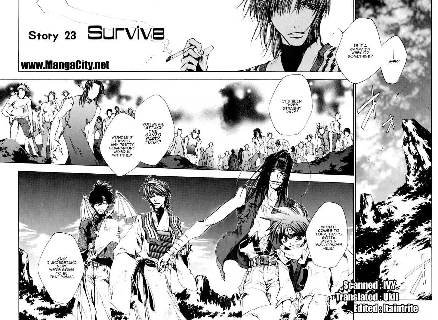 Saiyuki - Vol.4 Chapter 23 : Survive