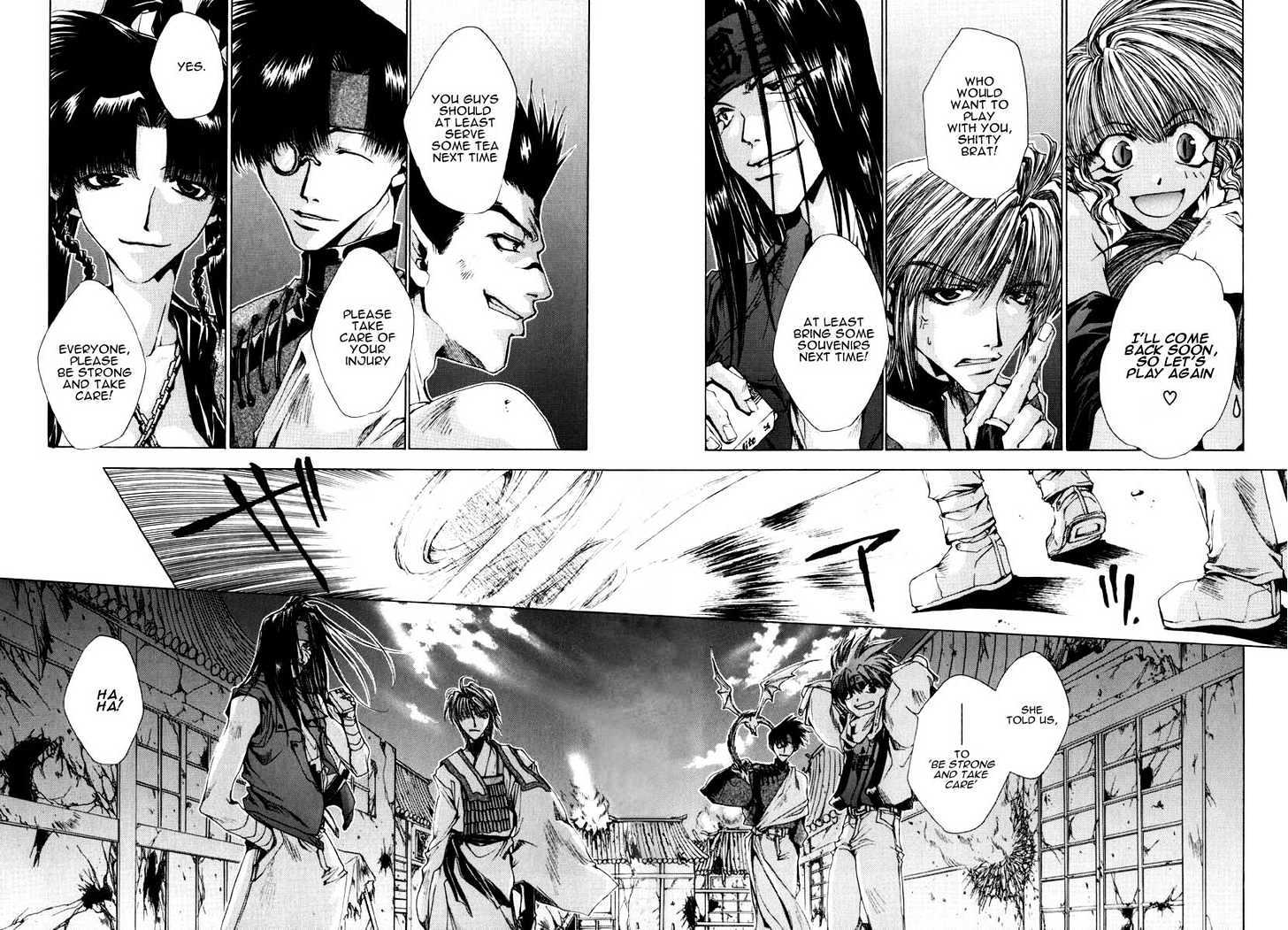 Saiyuki - Vol.3 Chapter 17 : Overlap Each Other