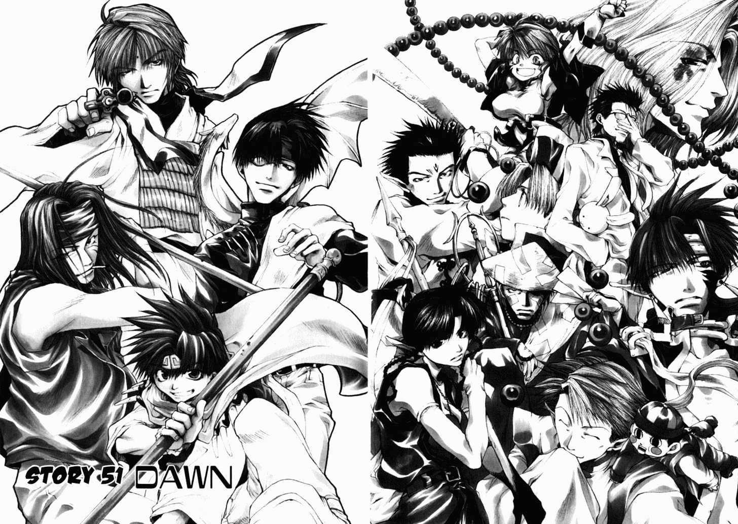 Saiyuki - Vol.9 Chapter 51 : Dawn